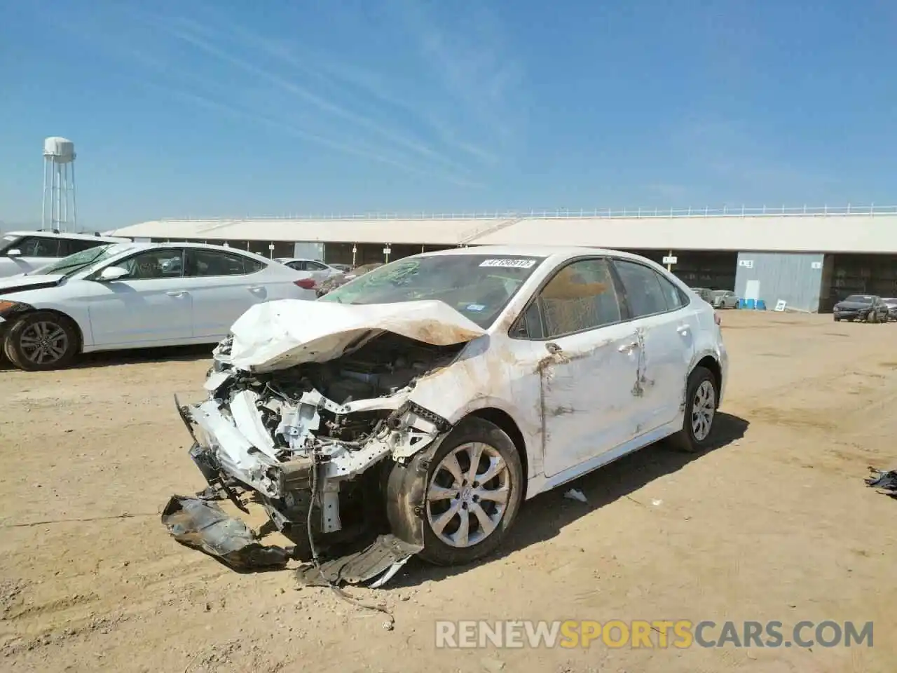 2 Photograph of a damaged car 5YFEPRAEXLP027328 TOYOTA COROLLA 2020