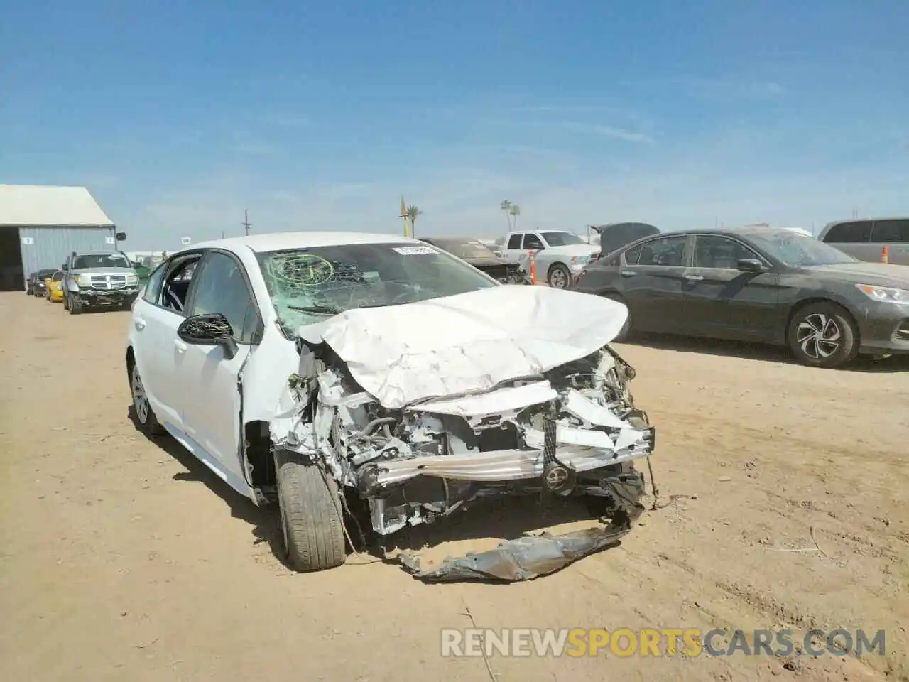 9 Photograph of a damaged car 5YFEPRAEXLP027328 TOYOTA COROLLA 2020