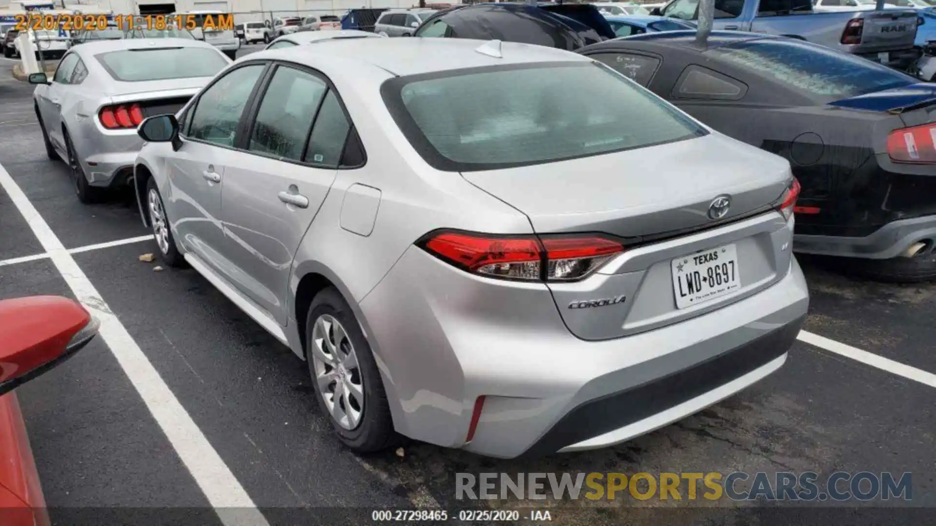 14 Photograph of a damaged car 5YFEPRAEXLP027331 TOYOTA COROLLA 2020