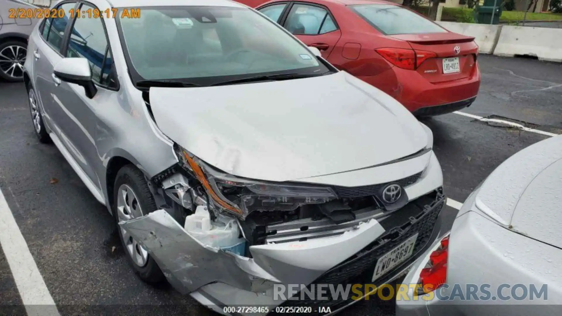 15 Photograph of a damaged car 5YFEPRAEXLP027331 TOYOTA COROLLA 2020