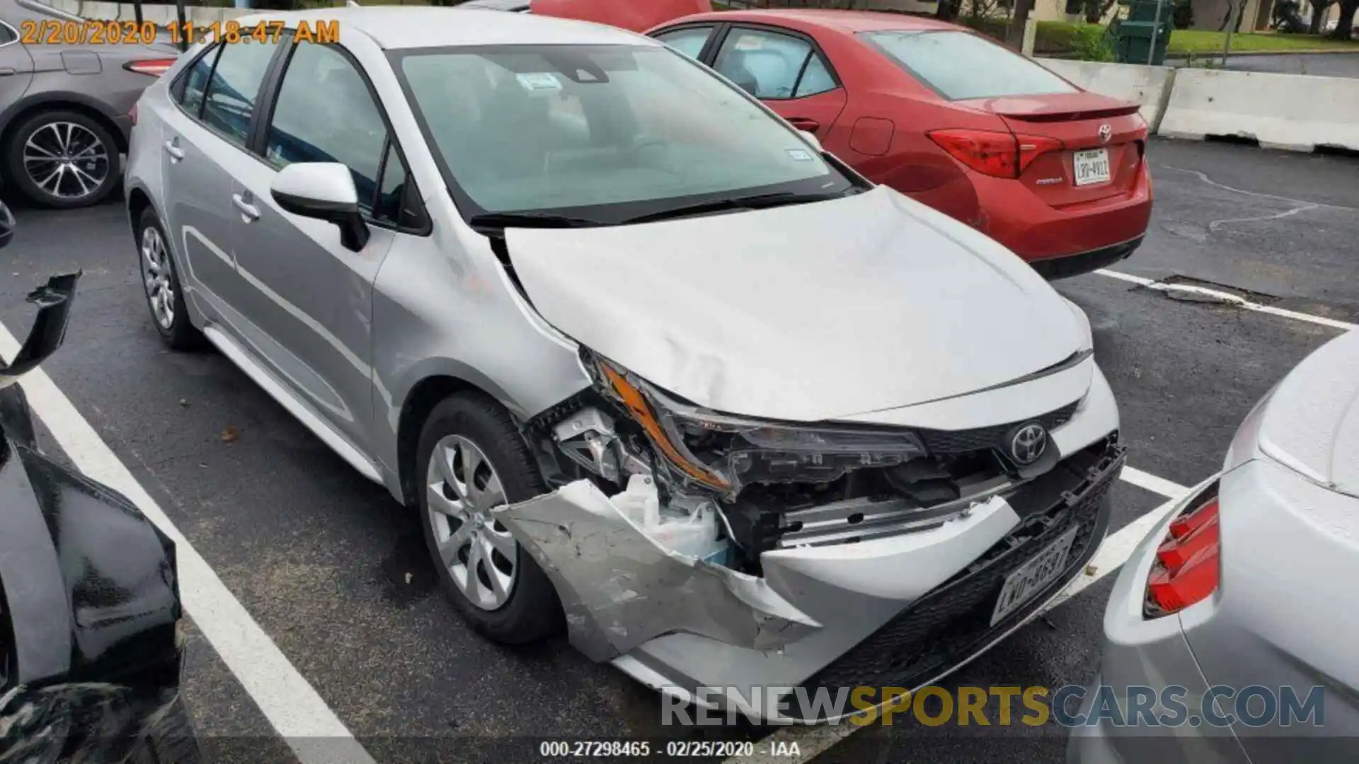 17 Photograph of a damaged car 5YFEPRAEXLP027331 TOYOTA COROLLA 2020