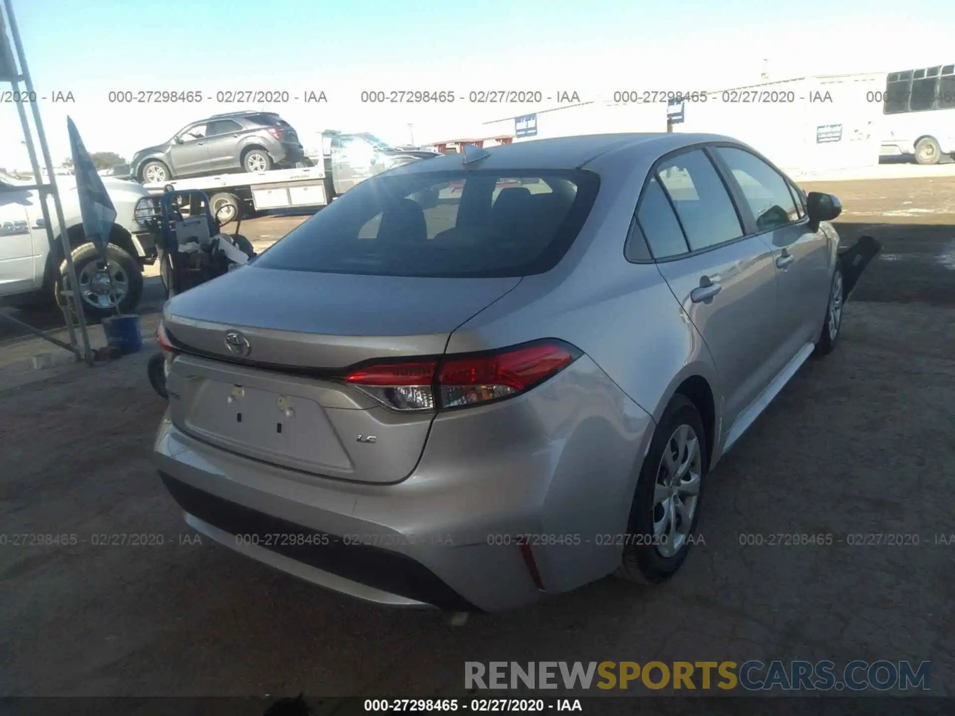 4 Photograph of a damaged car 5YFEPRAEXLP027331 TOYOTA COROLLA 2020