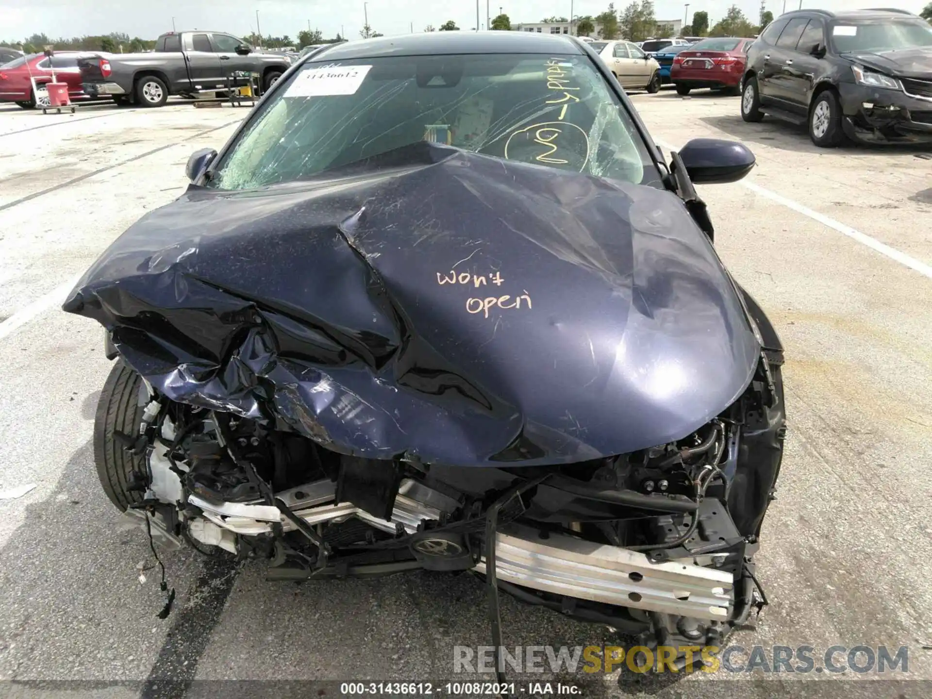 6 Photograph of a damaged car 5YFEPRAEXLP027524 TOYOTA COROLLA 2020