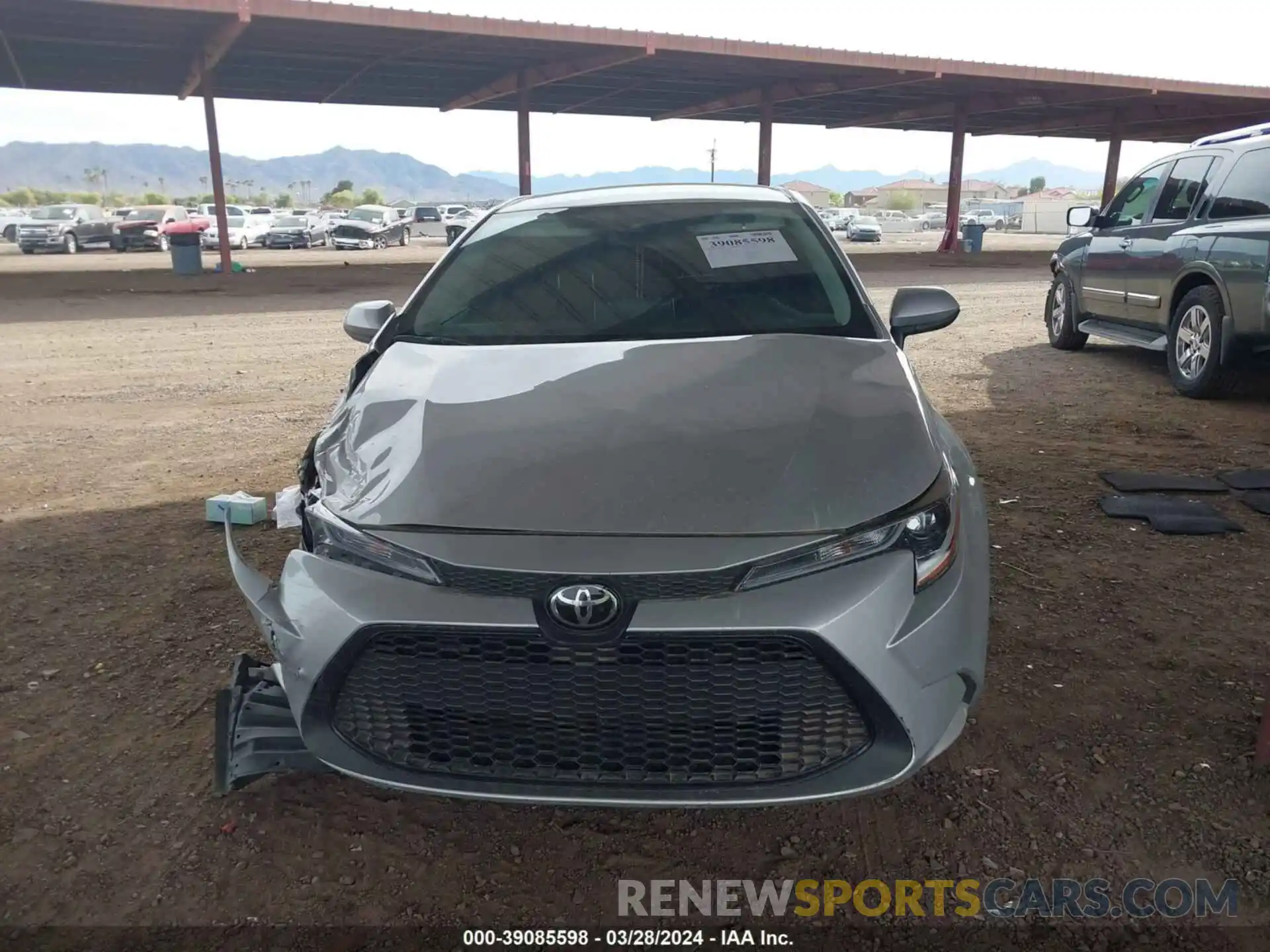 12 Photograph of a damaged car 5YFEPRAEXLP027572 TOYOTA COROLLA 2020