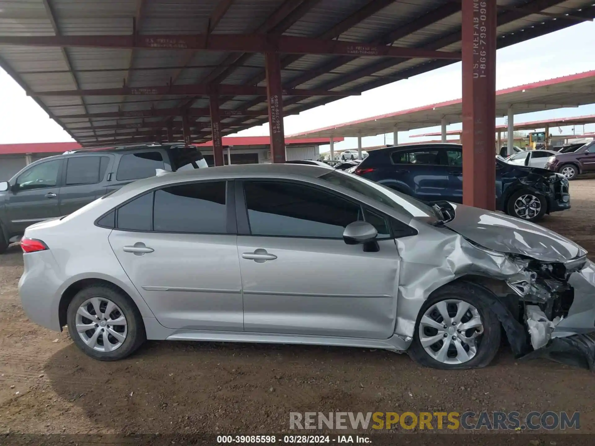 13 Photograph of a damaged car 5YFEPRAEXLP027572 TOYOTA COROLLA 2020