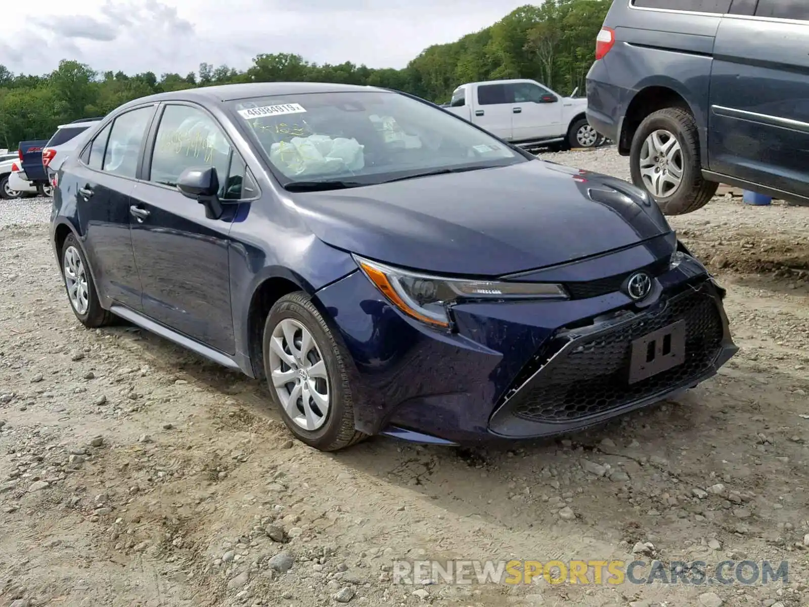 1 Photograph of a damaged car 5YFEPRAEXLP027782 TOYOTA COROLLA 2020