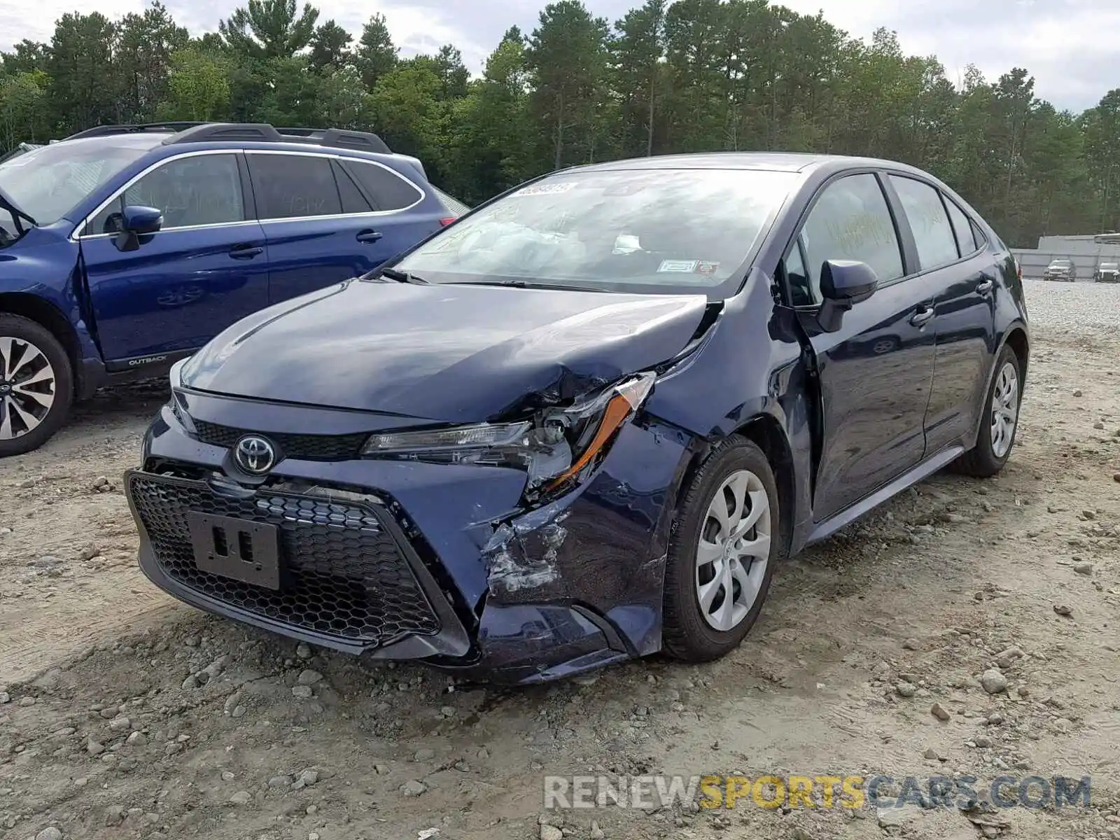 2 Photograph of a damaged car 5YFEPRAEXLP027782 TOYOTA COROLLA 2020