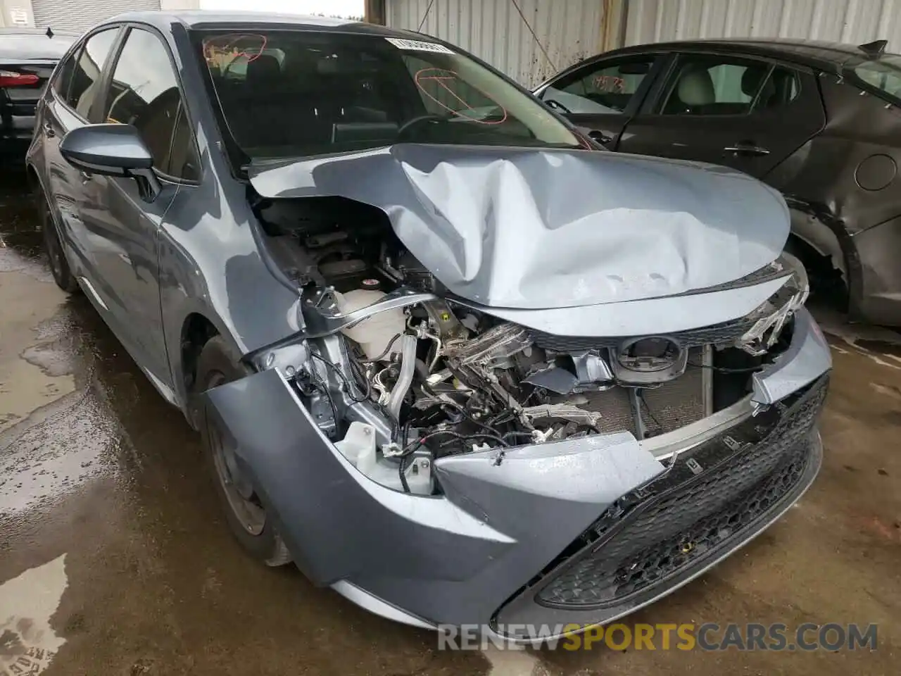 9 Photograph of a damaged car 5YFEPRAEXLP027832 TOYOTA COROLLA 2020