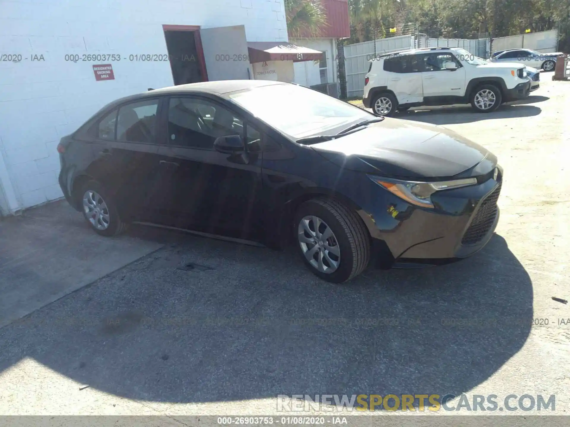 1 Photograph of a damaged car 5YFEPRAEXLP028771 TOYOTA COROLLA 2020