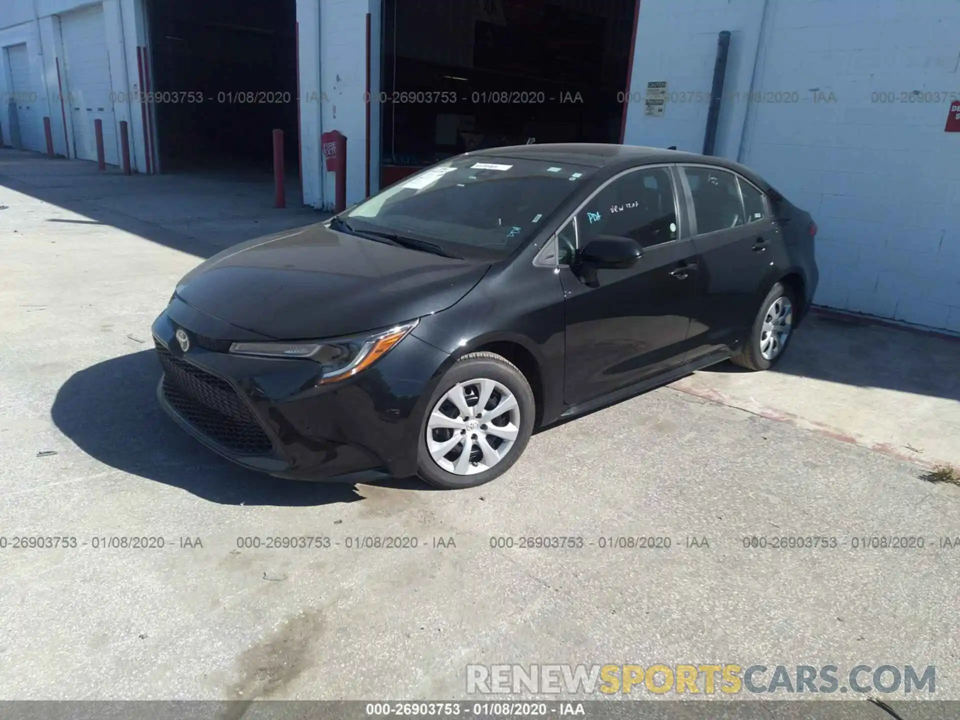 2 Photograph of a damaged car 5YFEPRAEXLP028771 TOYOTA COROLLA 2020