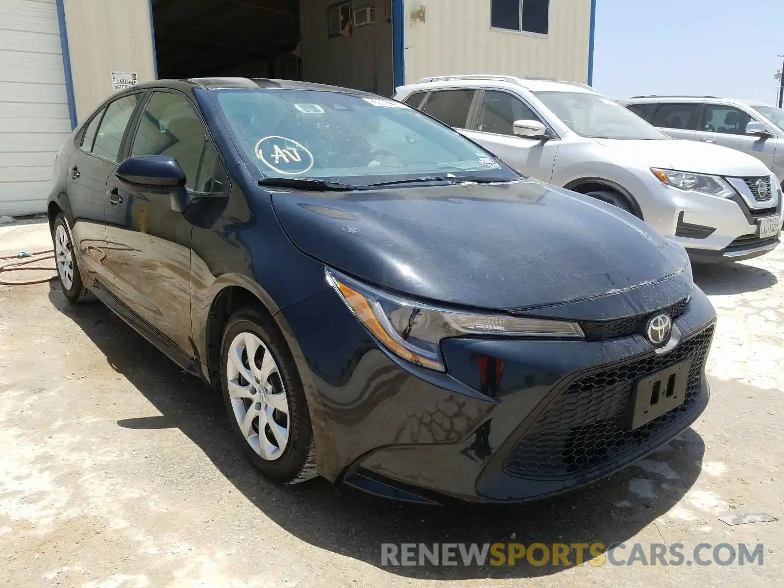 1 Photograph of a damaged car 5YFEPRAEXLP028866 TOYOTA COROLLA 2020