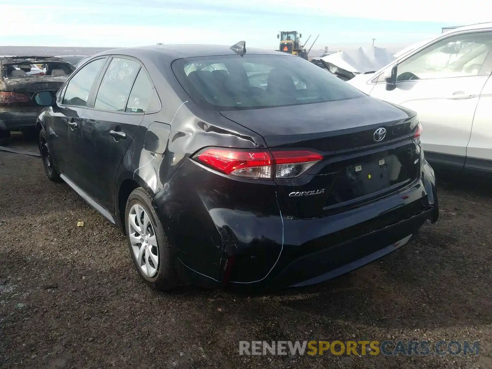 3 Photograph of a damaged car 5YFEPRAEXLP028981 TOYOTA COROLLA 2020