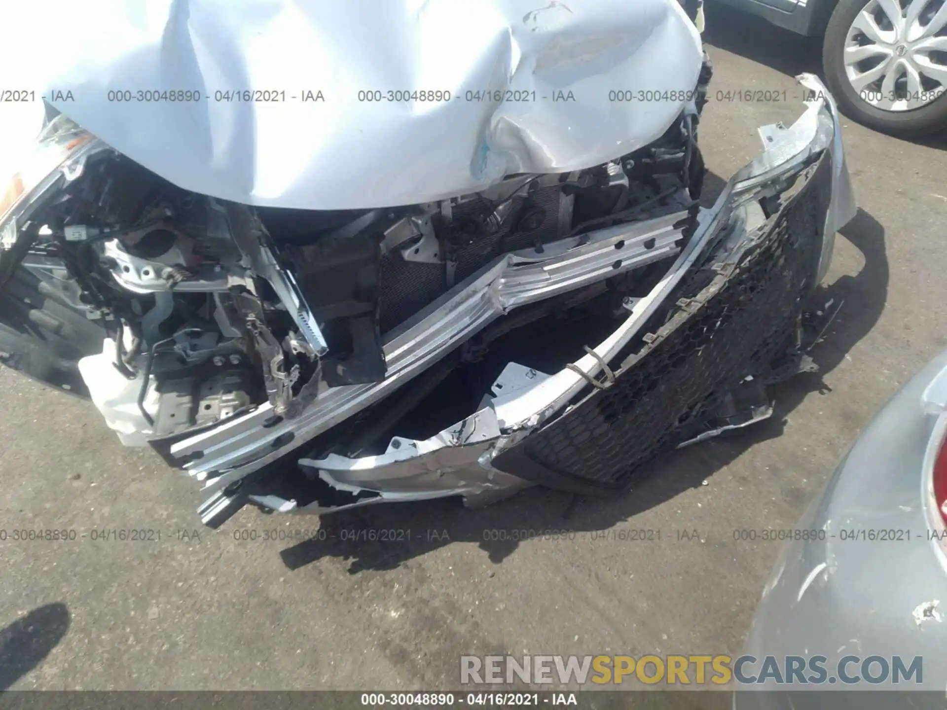 6 Фотография поврежденного автомобиля 5YFEPRAEXLP029516 TOYOTA COROLLA 2020