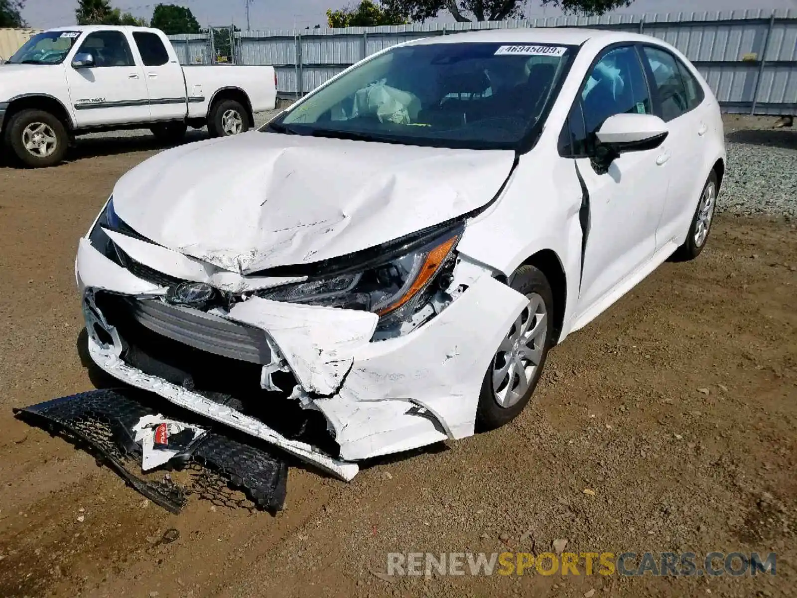 2 Photograph of a damaged car 5YFEPRAEXLP029791 TOYOTA COROLLA 2020