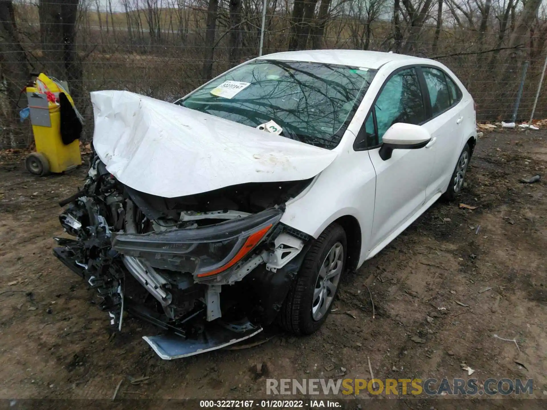 2 Photograph of a damaged car 5YFEPRAEXLP030018 TOYOTA COROLLA 2020