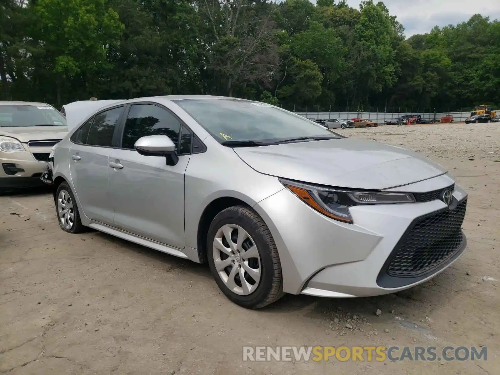 1 Photograph of a damaged car 5YFEPRAEXLP031394 TOYOTA COROLLA 2020