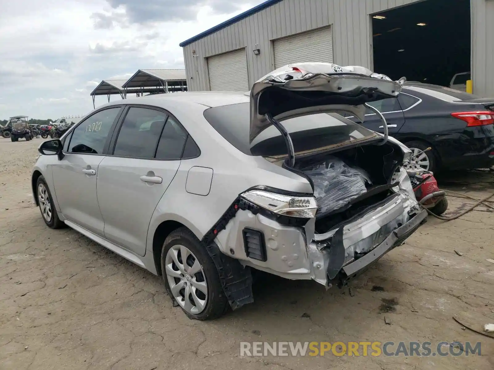 3 Photograph of a damaged car 5YFEPRAEXLP031394 TOYOTA COROLLA 2020