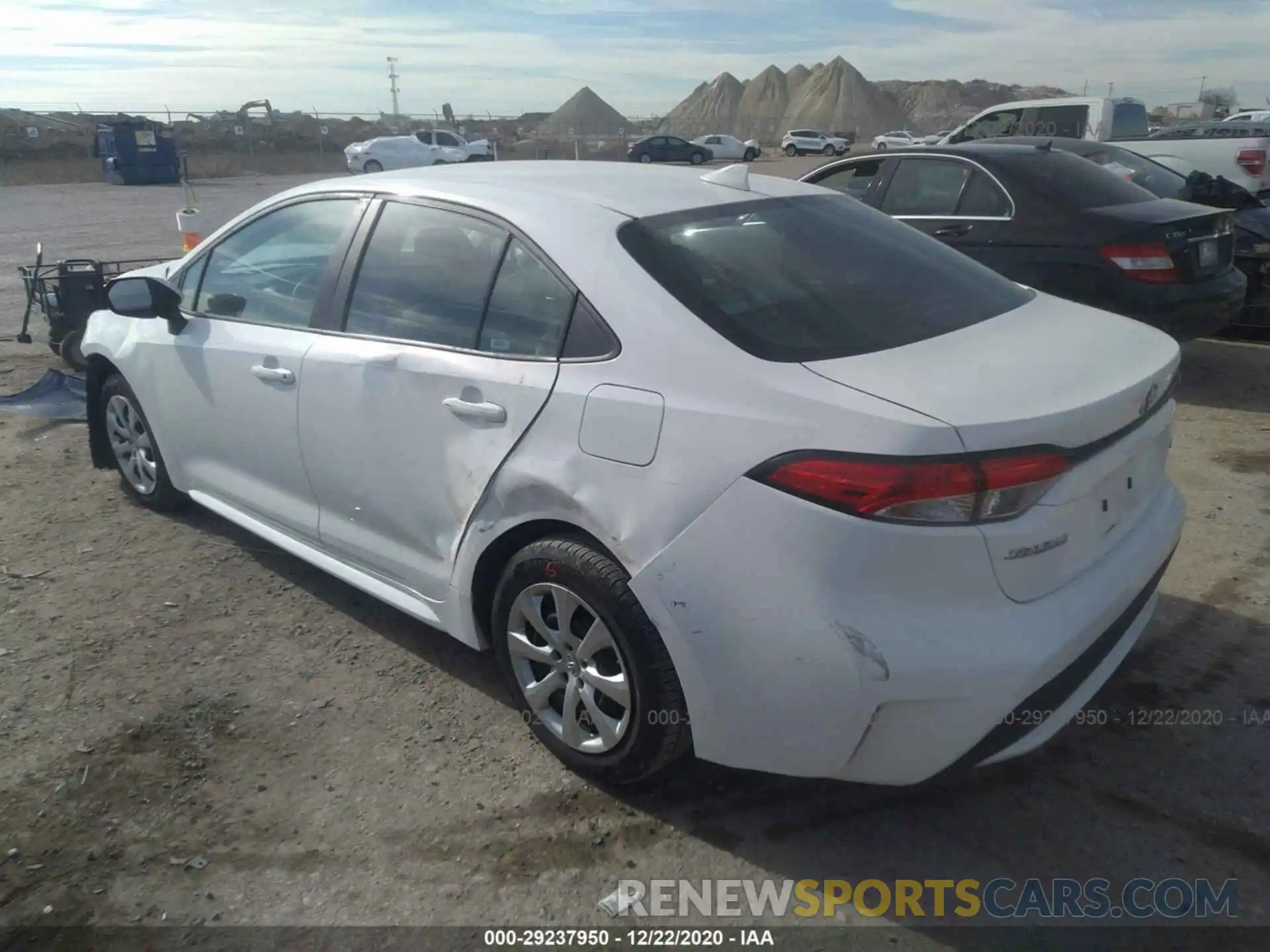 3 Photograph of a damaged car 5YFEPRAEXLP031525 TOYOTA COROLLA 2020