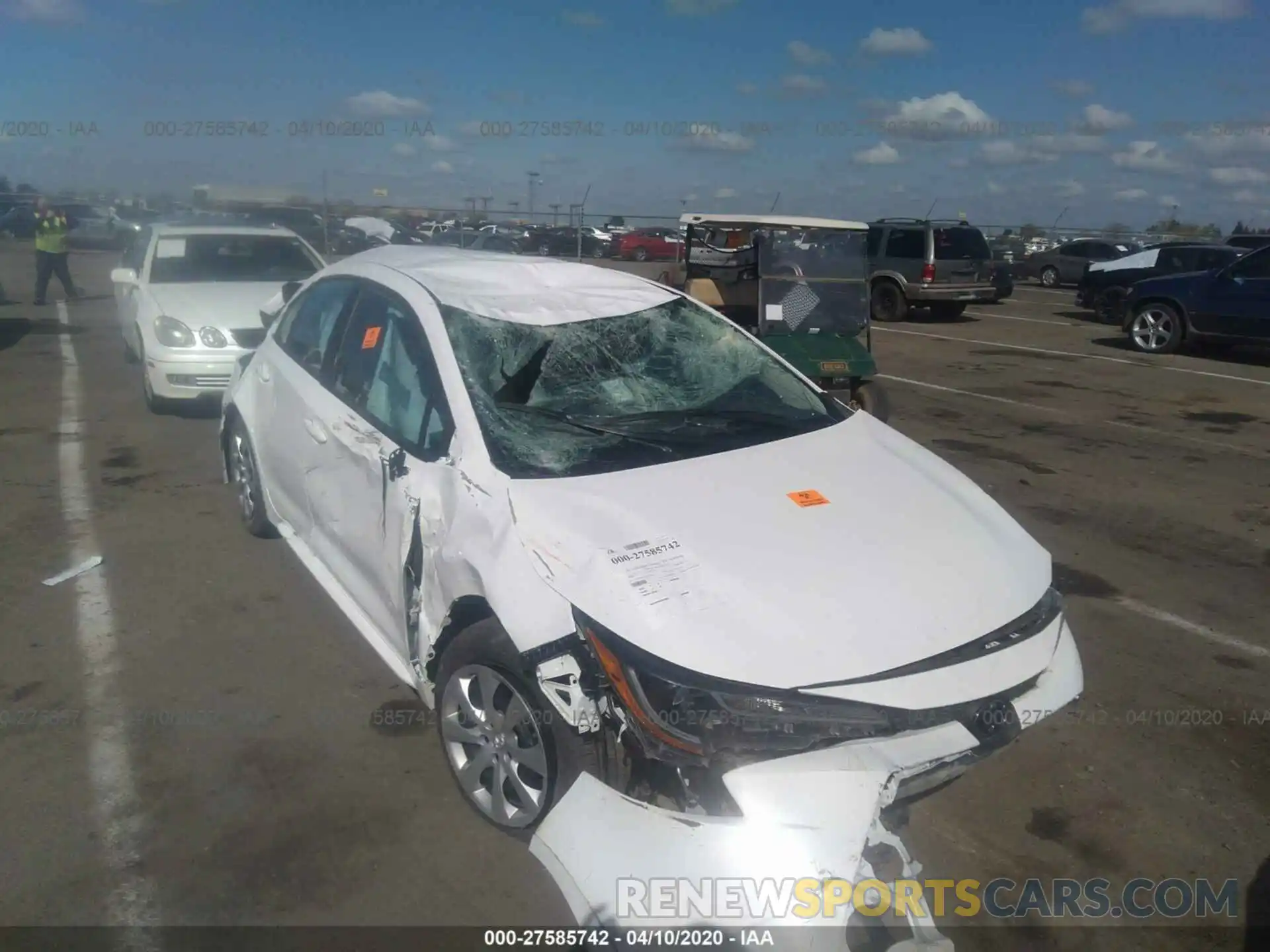 6 Photograph of a damaged car 5YFEPRAEXLP031539 TOYOTA COROLLA 2020