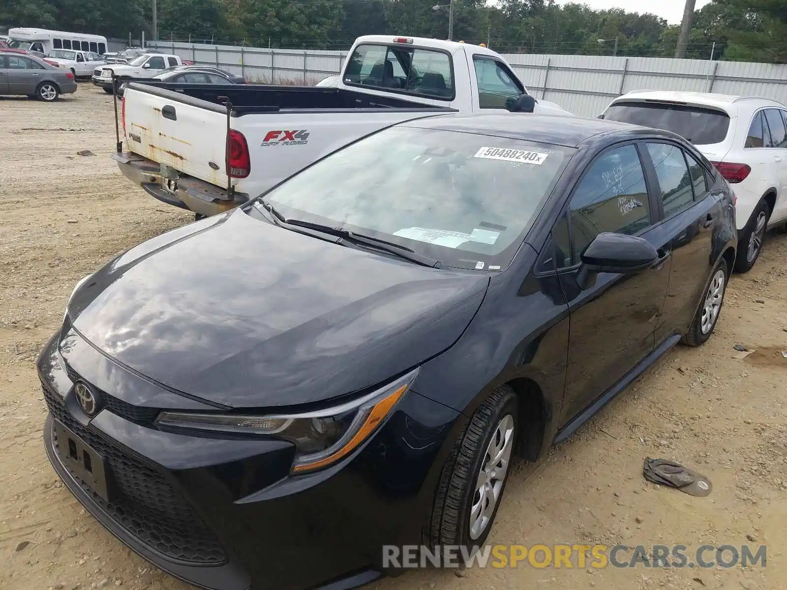 2 Photograph of a damaged car 5YFEPRAEXLP031766 TOYOTA COROLLA 2020