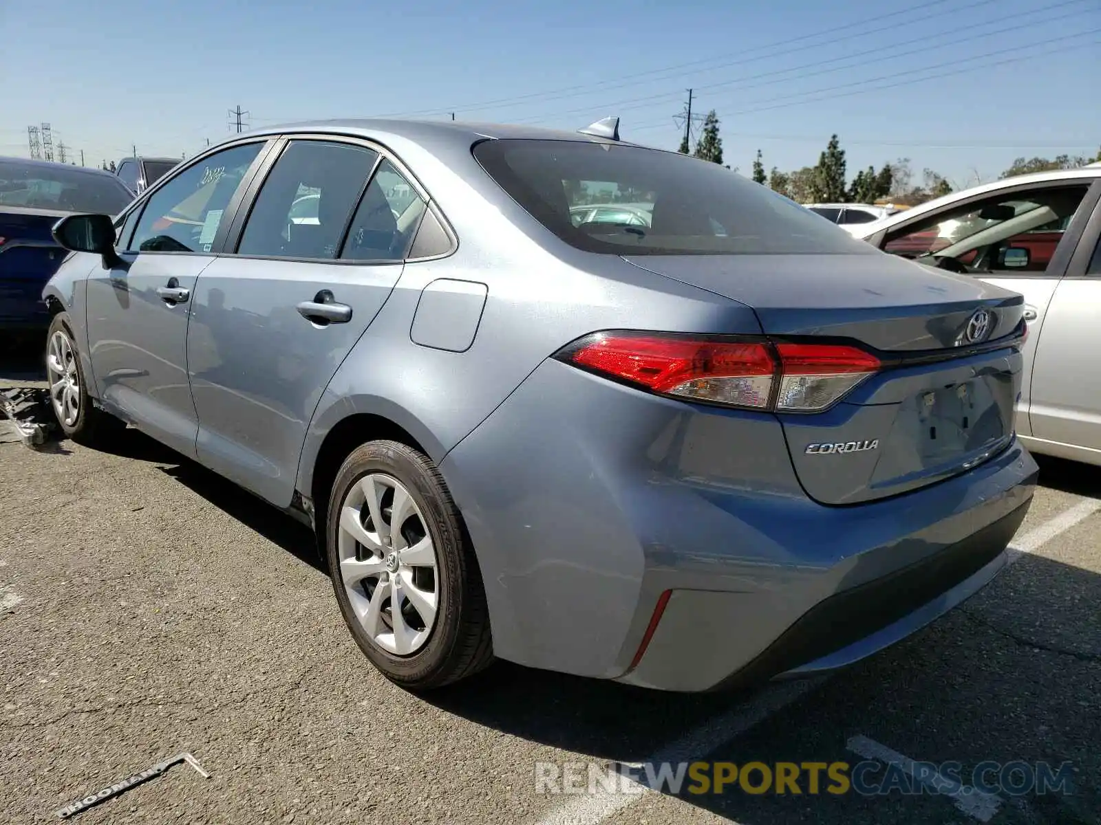 3 Photograph of a damaged car 5YFEPRAEXLP032058 TOYOTA COROLLA 2020