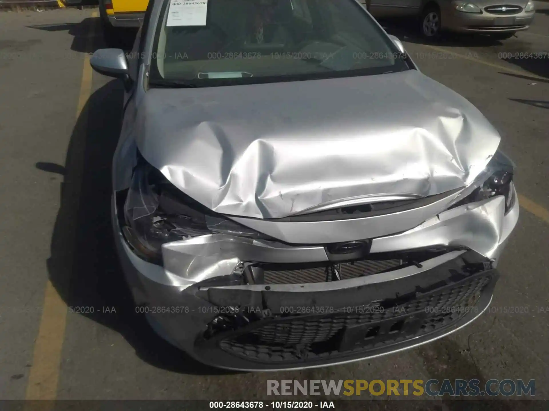 6 Photograph of a damaged car 5YFEPRAEXLP032481 TOYOTA COROLLA 2020