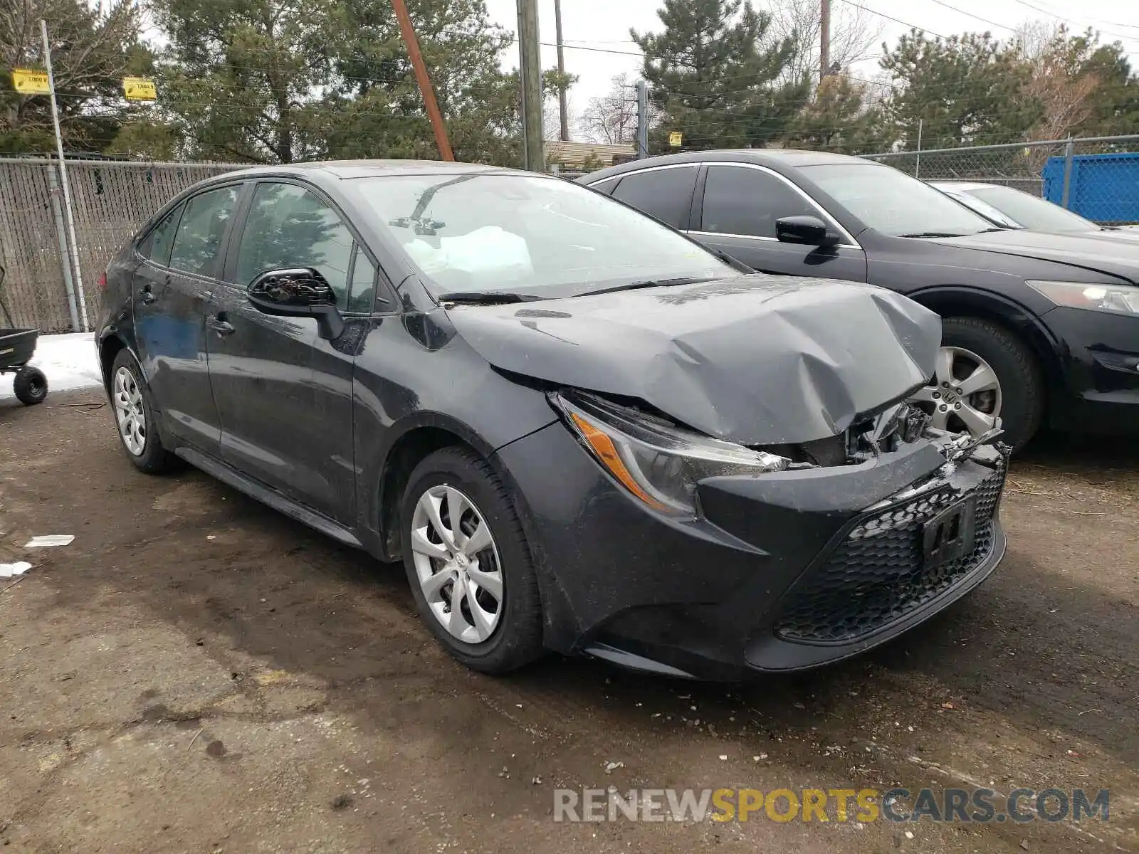 1 Photograph of a damaged car 5YFEPRAEXLP032822 TOYOTA COROLLA 2020