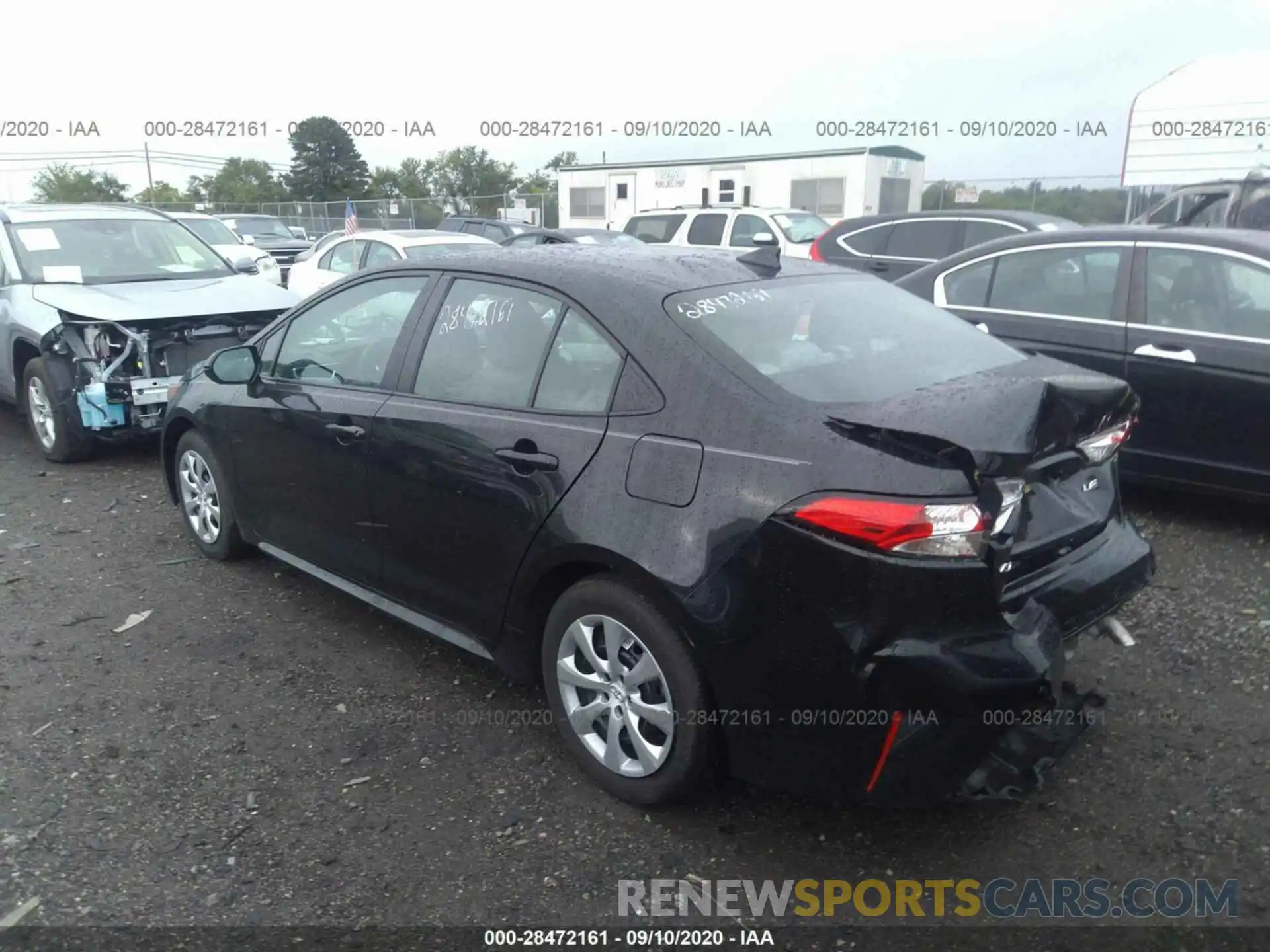 3 Photograph of a damaged car 5YFEPRAEXLP033372 TOYOTA COROLLA 2020