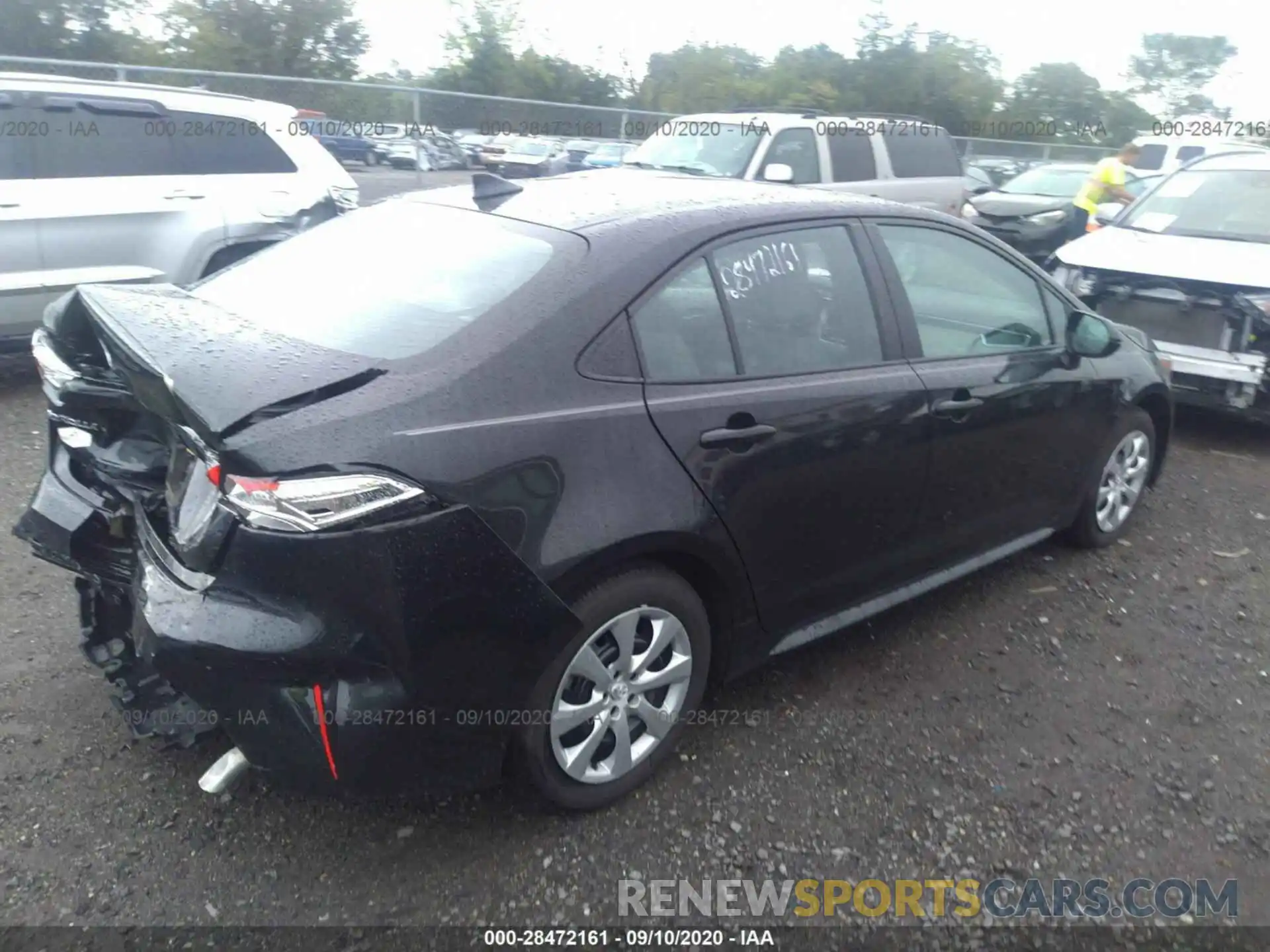 4 Photograph of a damaged car 5YFEPRAEXLP033372 TOYOTA COROLLA 2020