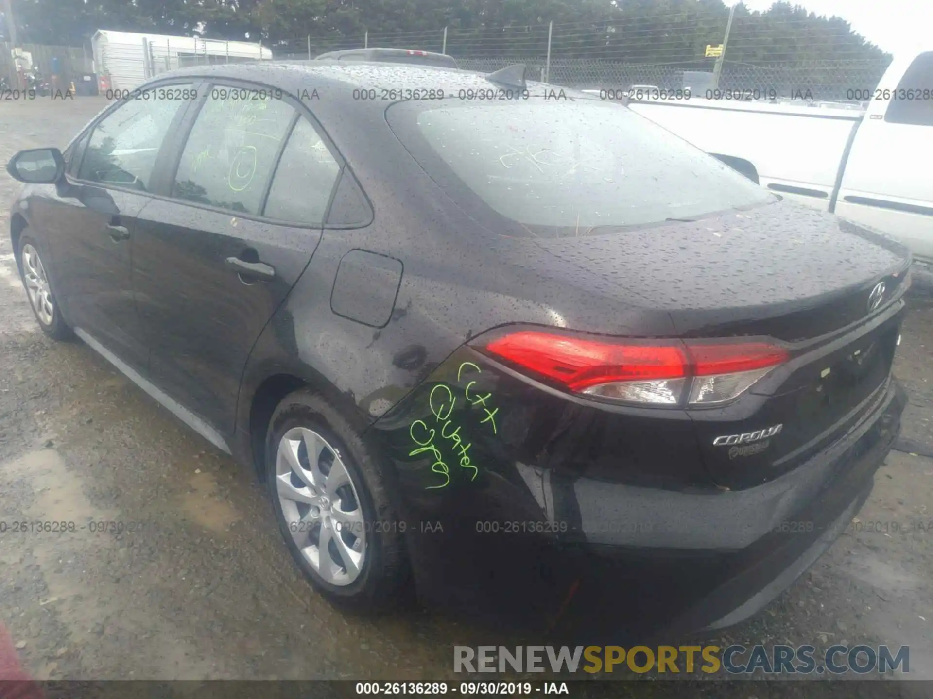 3 Photograph of a damaged car 5YFEPRAEXLP033842 TOYOTA COROLLA 2020