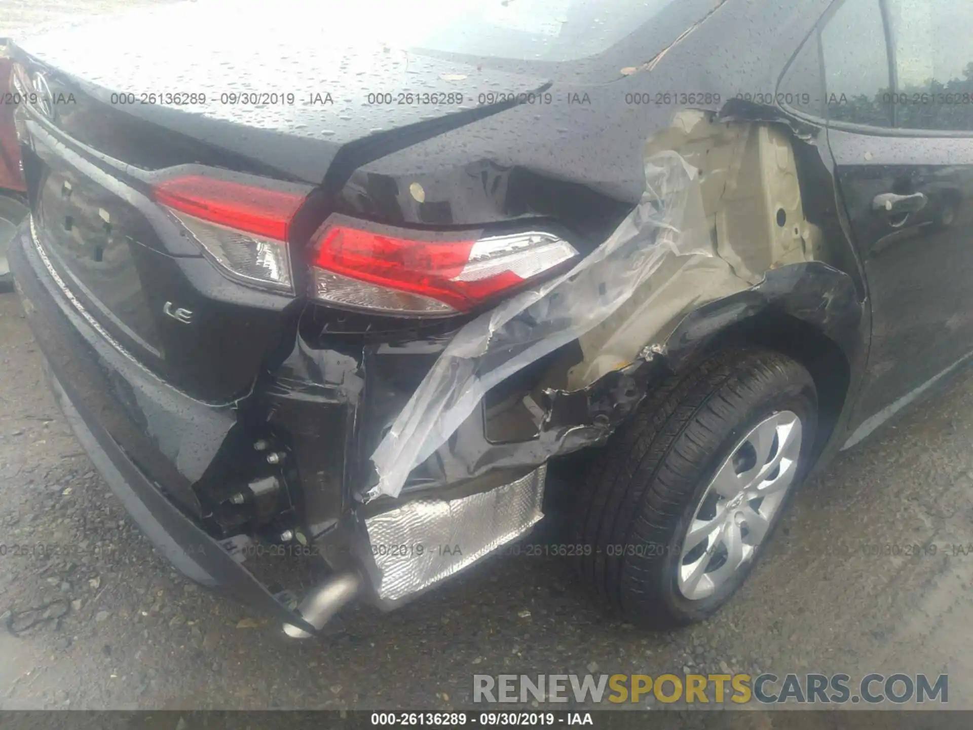 6 Photograph of a damaged car 5YFEPRAEXLP033842 TOYOTA COROLLA 2020