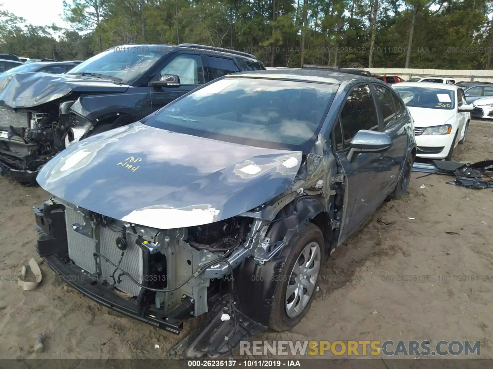 6 Photograph of a damaged car 5YFEPRAEXLP035719 TOYOTA COROLLA 2020