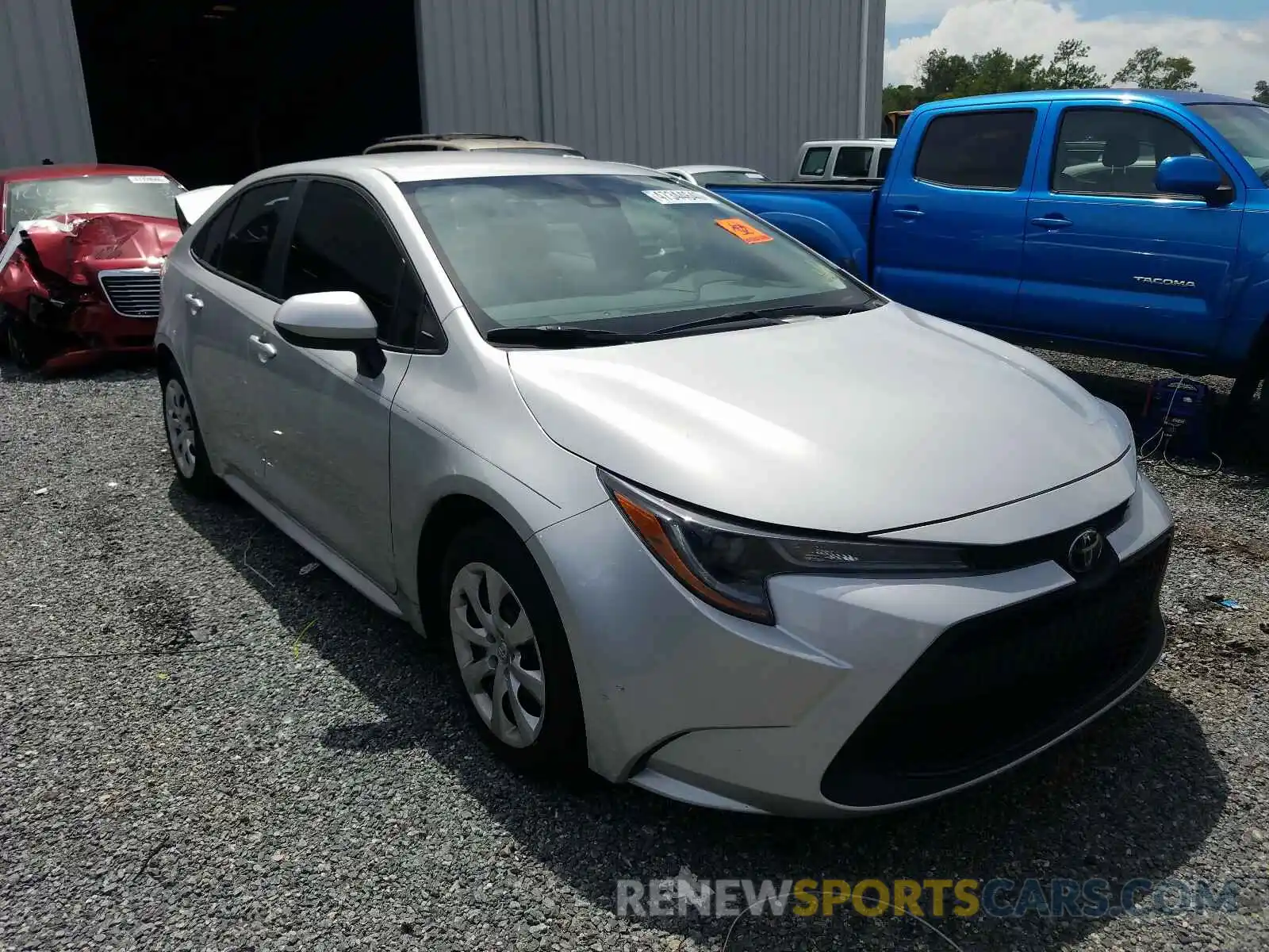 1 Photograph of a damaged car 5YFEPRAEXLP035929 TOYOTA COROLLA 2020