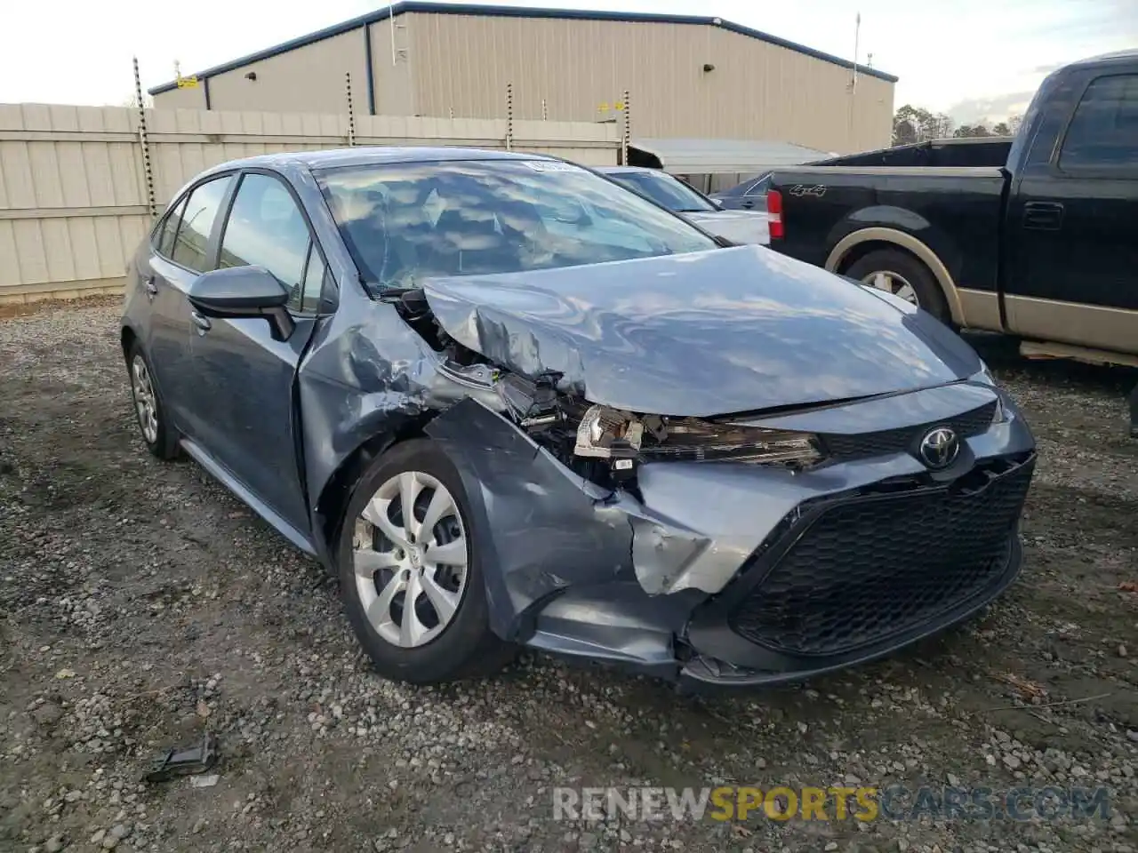 1 Photograph of a damaged car 5YFEPRAEXLP035932 TOYOTA COROLLA 2020