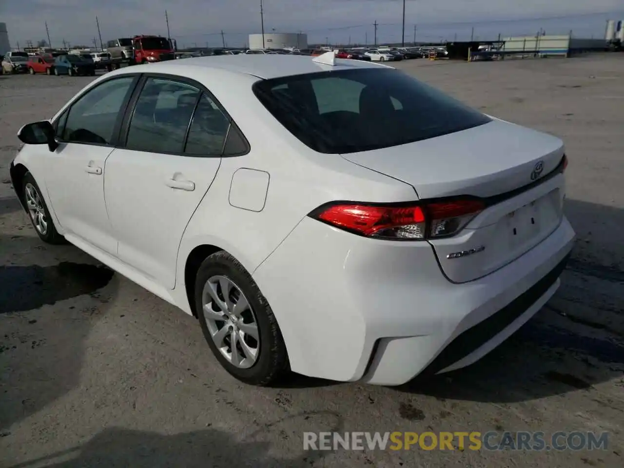 3 Photograph of a damaged car 5YFEPRAEXLP036210 TOYOTA COROLLA 2020