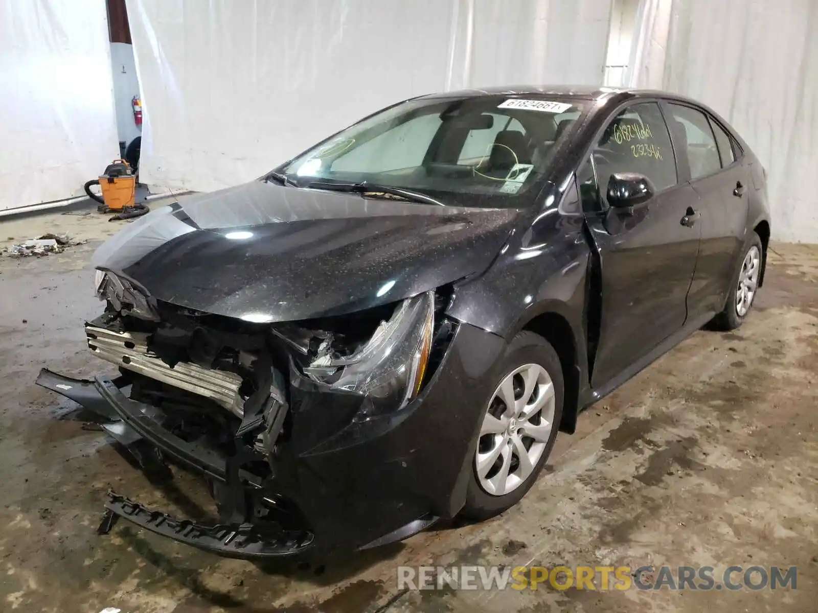 2 Photograph of a damaged car 5YFEPRAEXLP036336 TOYOTA COROLLA 2020