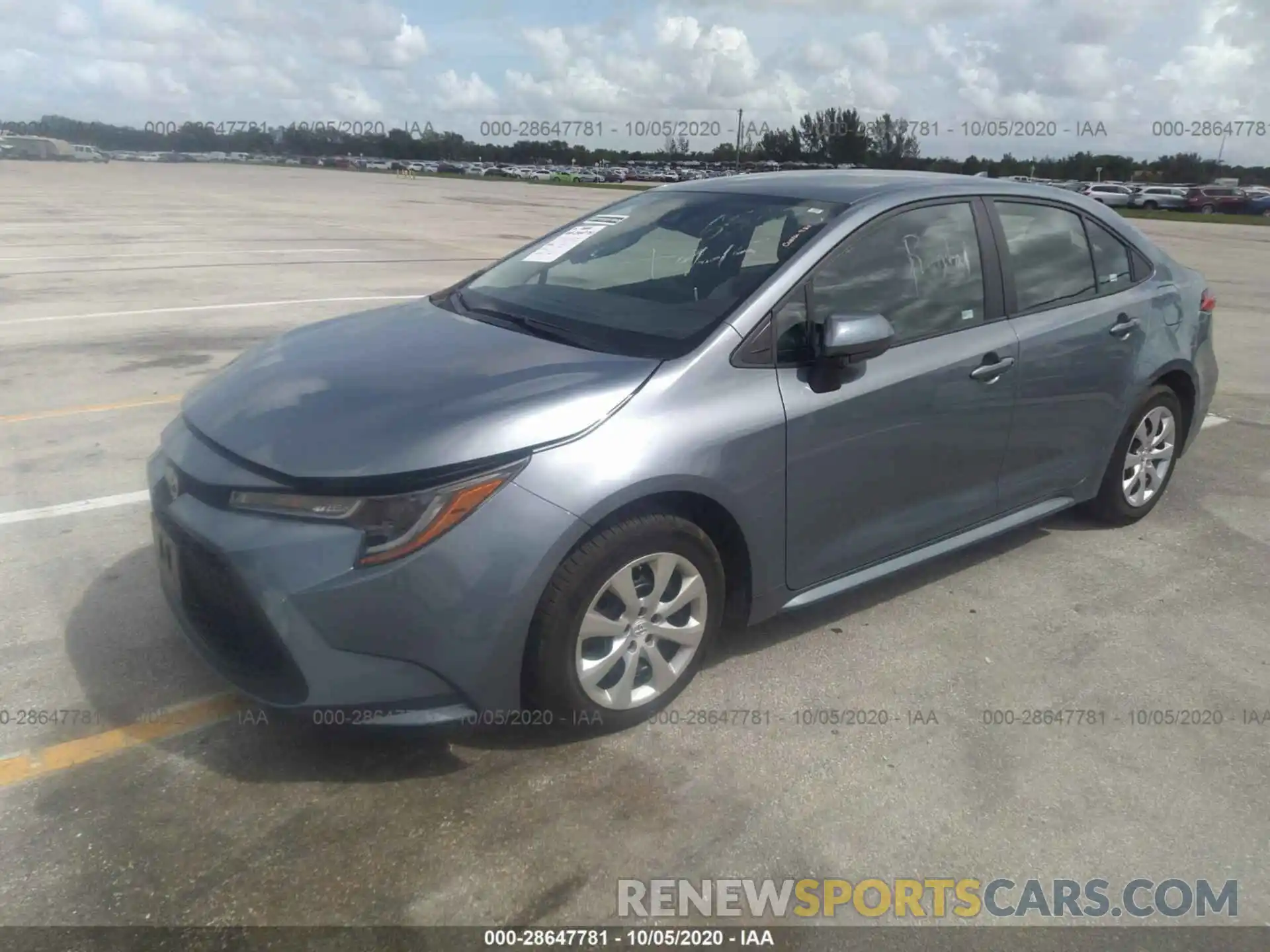 2 Photograph of a damaged car 5YFEPRAEXLP036532 TOYOTA COROLLA 2020