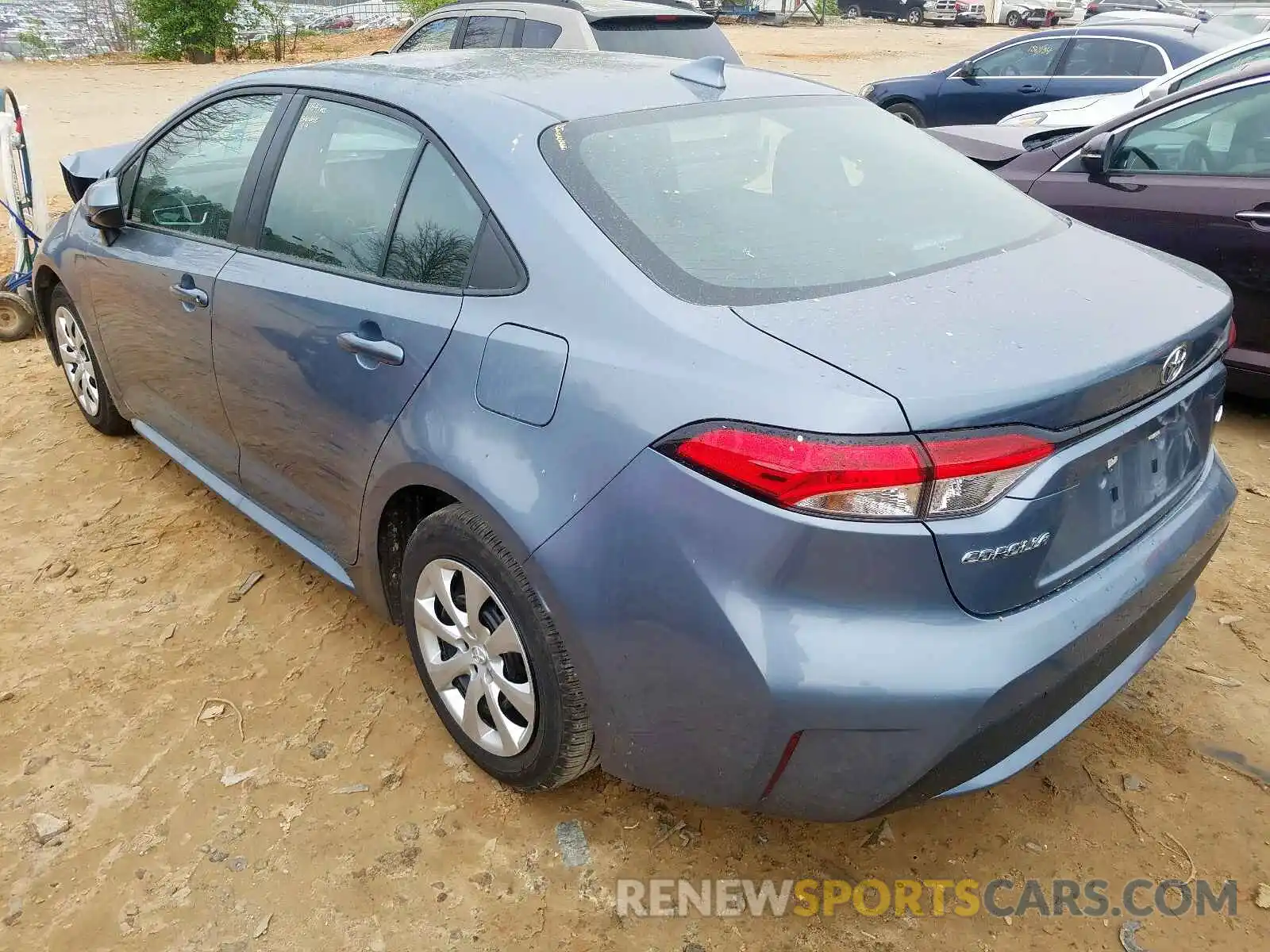 3 Photograph of a damaged car 5YFEPRAEXLP037180 TOYOTA COROLLA 2020