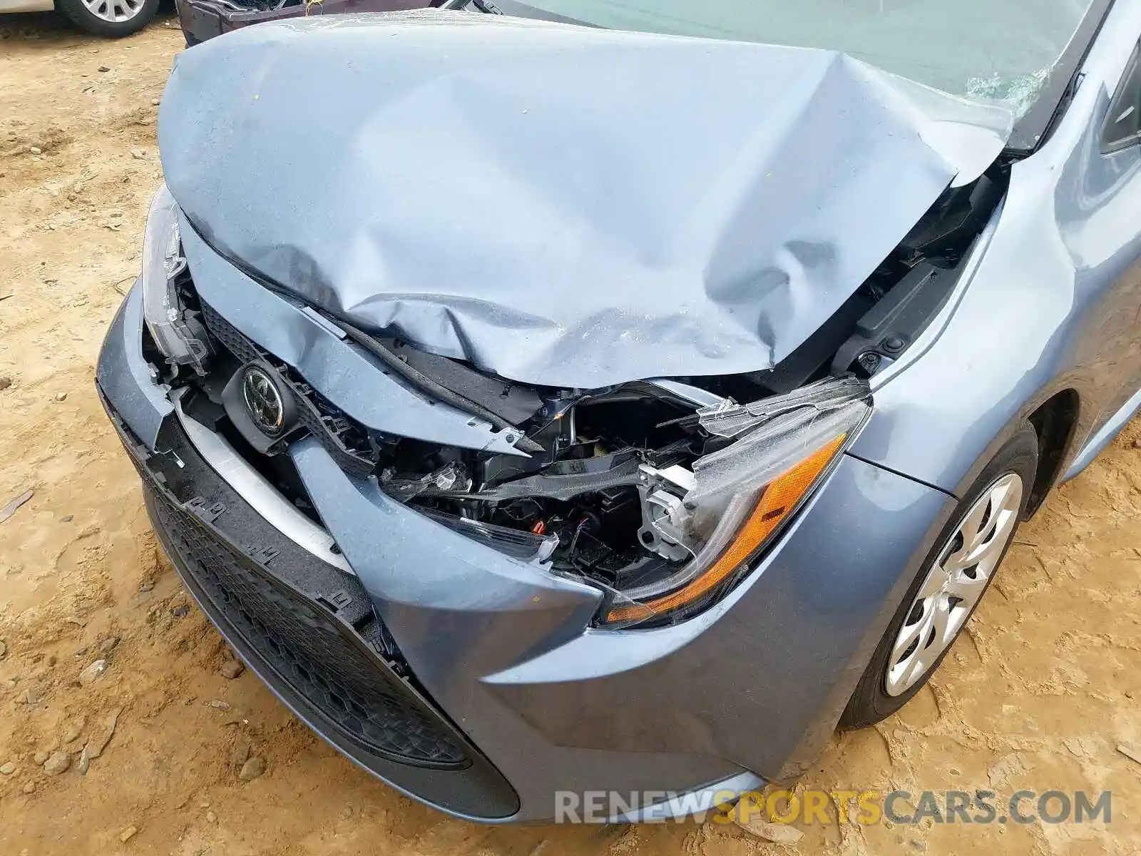 9 Photograph of a damaged car 5YFEPRAEXLP037180 TOYOTA COROLLA 2020