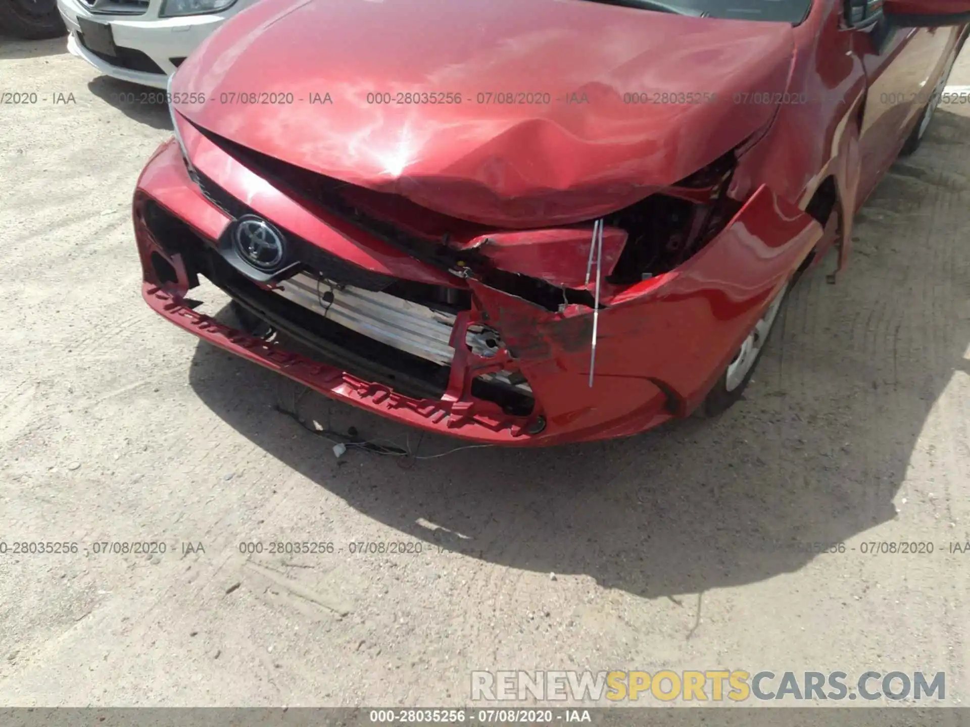 6 Photograph of a damaged car 5YFEPRAEXLP038491 TOYOTA COROLLA 2020