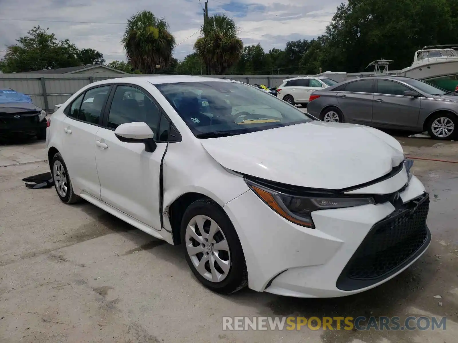 1 Photograph of a damaged car 5YFEPRAEXLP039706 TOYOTA COROLLA 2020