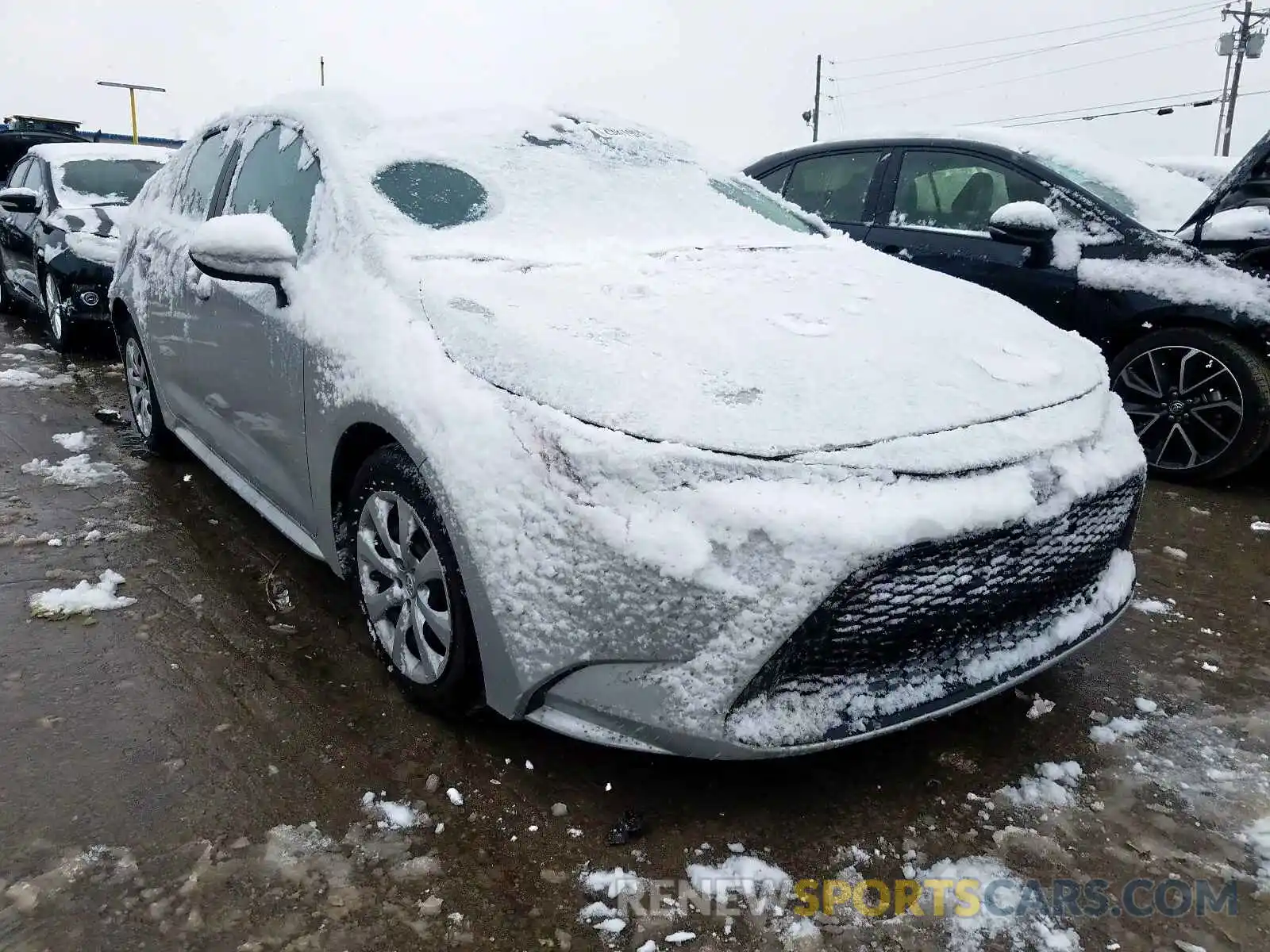 1 Photograph of a damaged car 5YFEPRAEXLP040161 TOYOTA COROLLA 2020