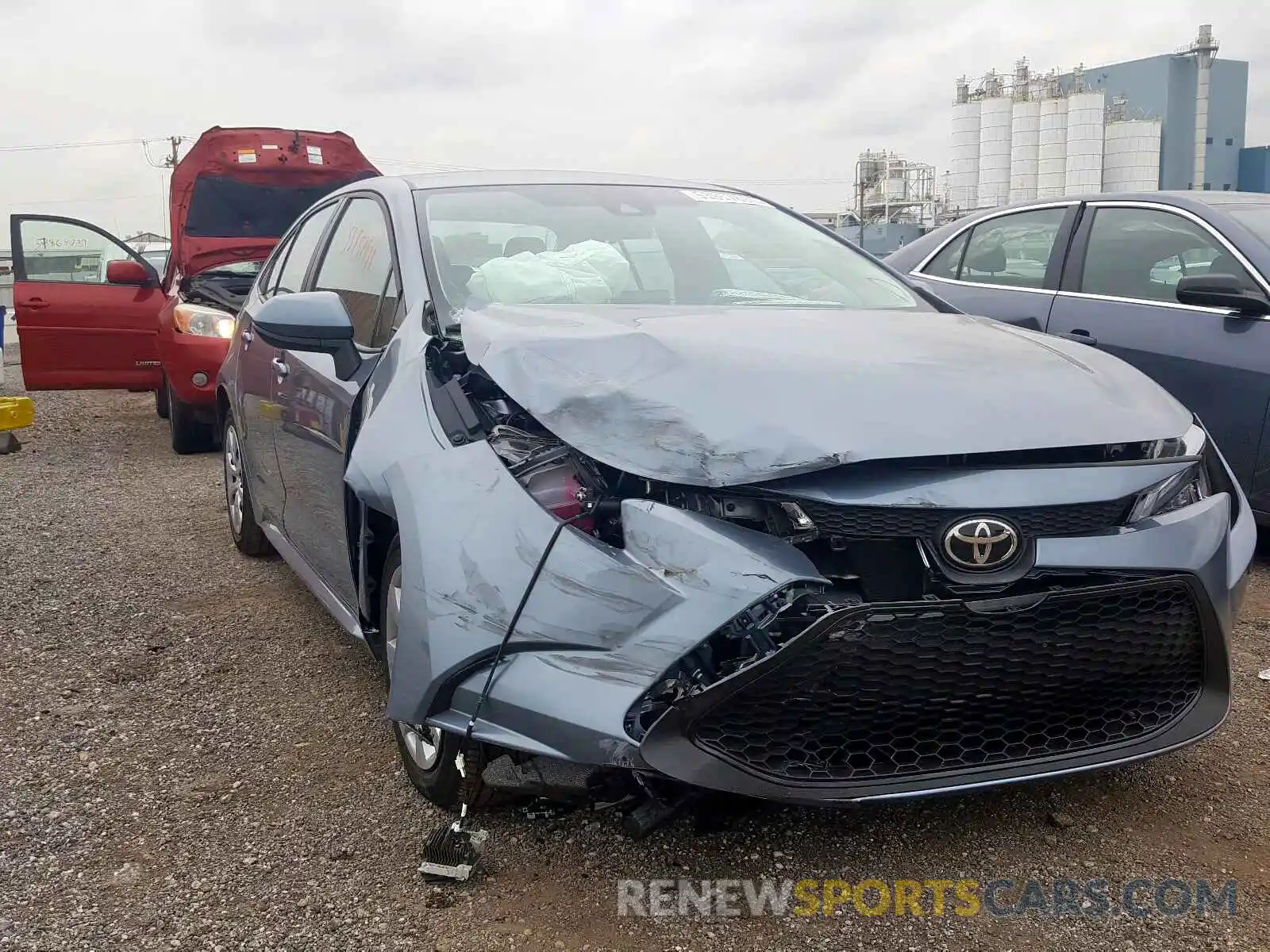 1 Photograph of a damaged car 5YFEPRAEXLP041147 TOYOTA COROLLA 2020