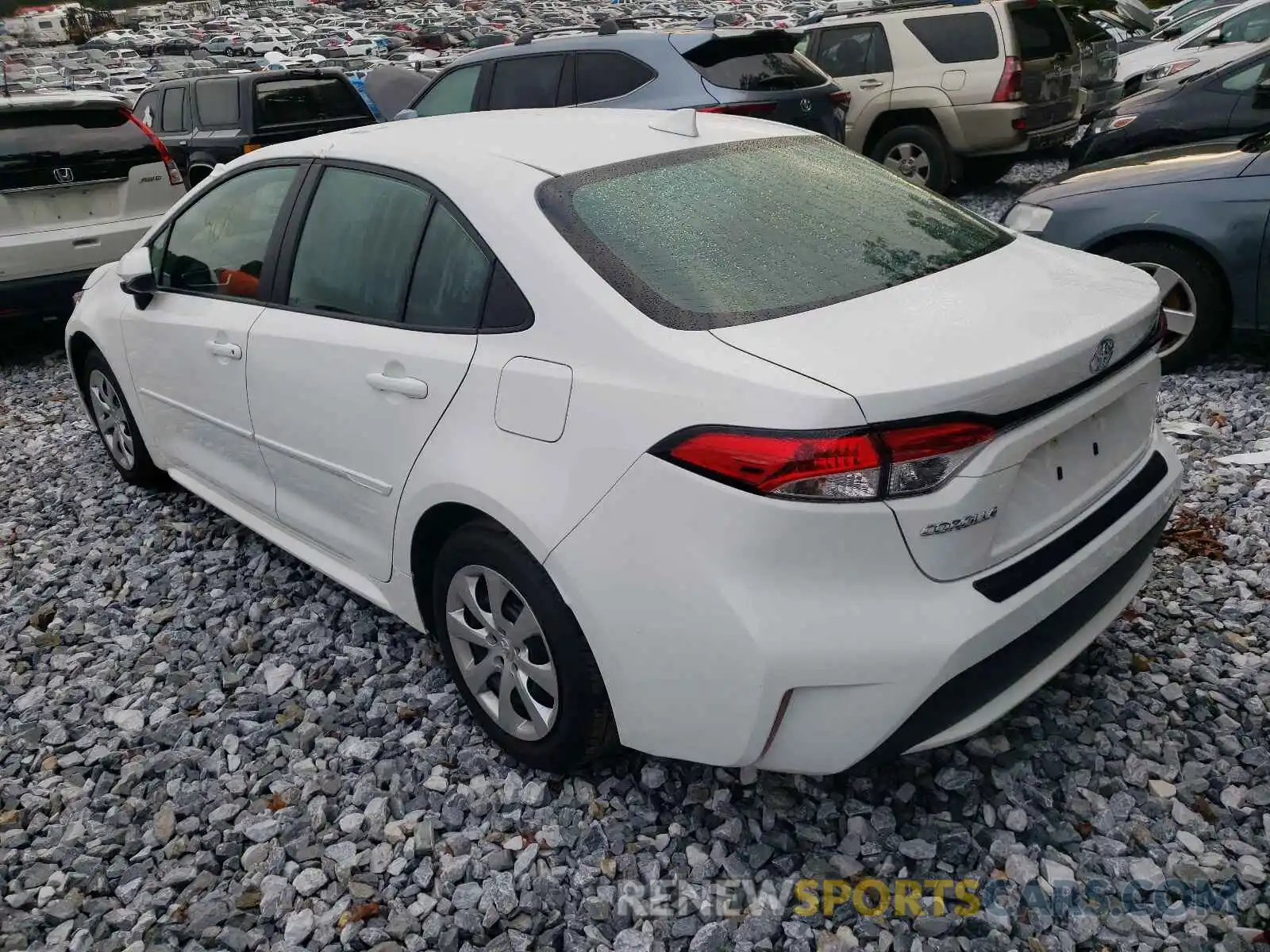 3 Photograph of a damaged car 5YFEPRAEXLP041326 TOYOTA COROLLA 2020