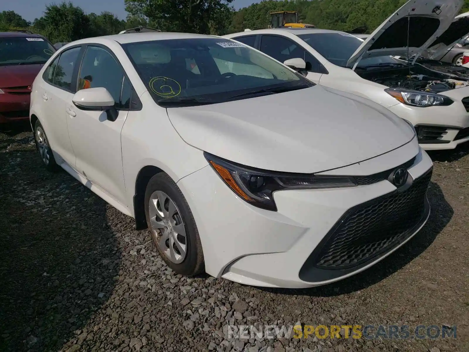 1 Photograph of a damaged car 5YFEPRAEXLP041522 TOYOTA COROLLA 2020