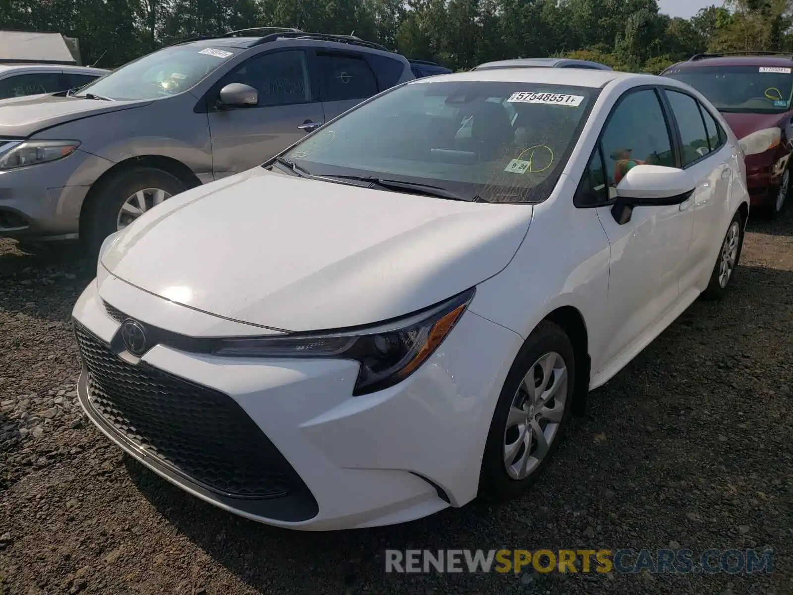 2 Photograph of a damaged car 5YFEPRAEXLP041522 TOYOTA COROLLA 2020