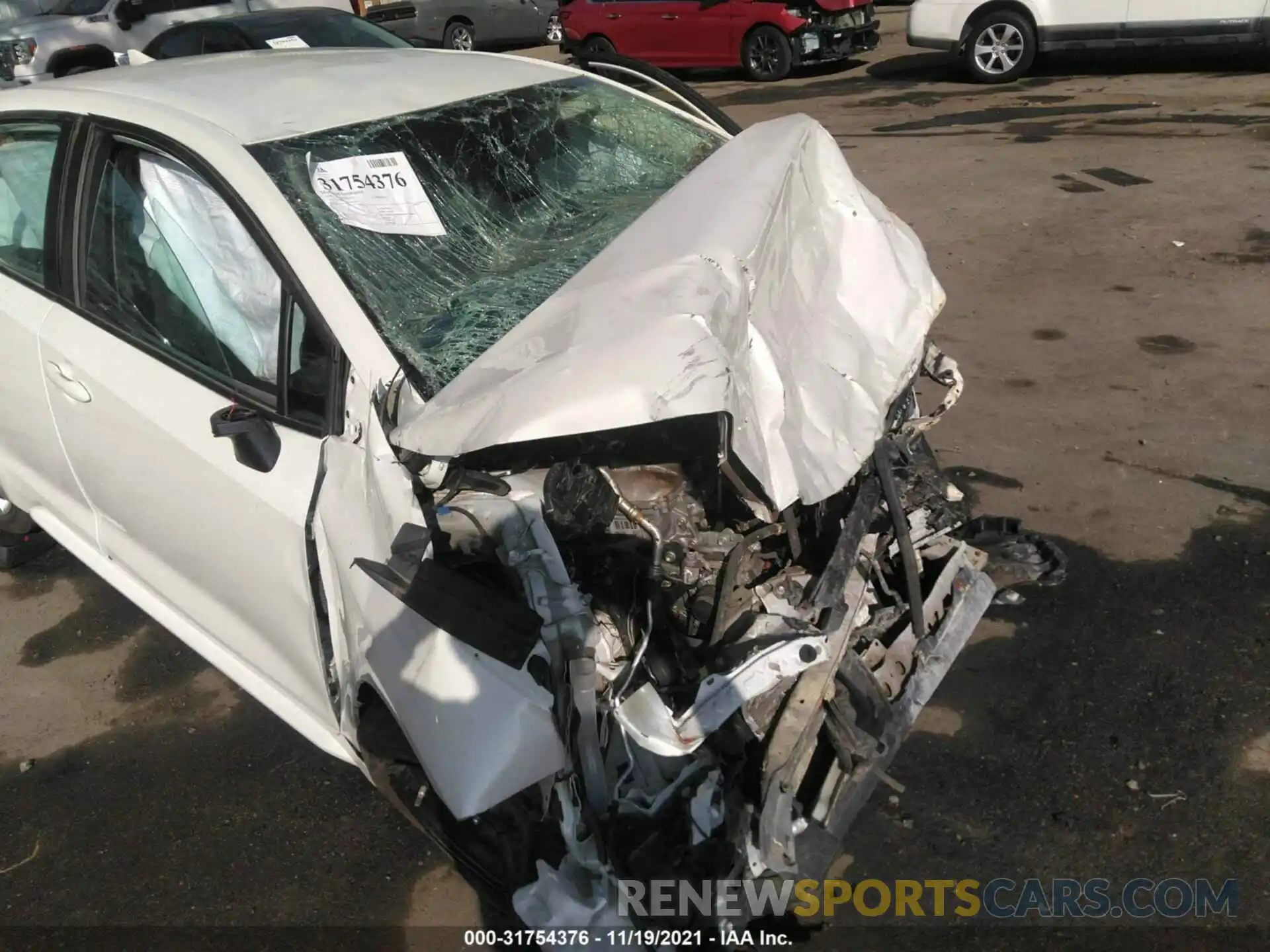 6 Photograph of a damaged car 5YFEPRAEXLP041861 TOYOTA COROLLA 2020