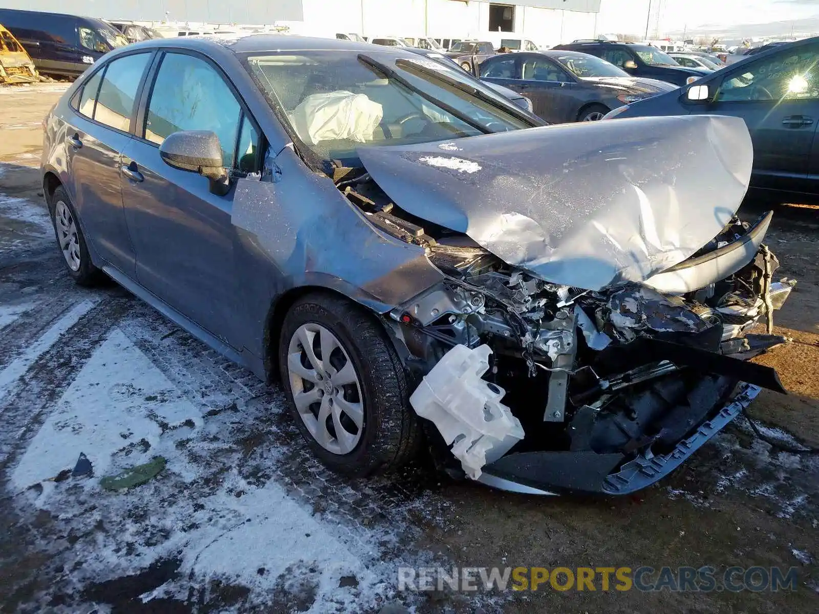 1 Photograph of a damaged car 5YFEPRAEXLP042377 TOYOTA COROLLA 2020