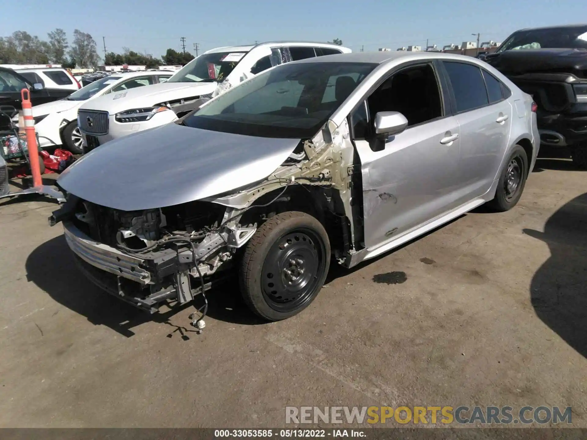 2 Photograph of a damaged car 5YFEPRAEXLP042783 TOYOTA COROLLA 2020