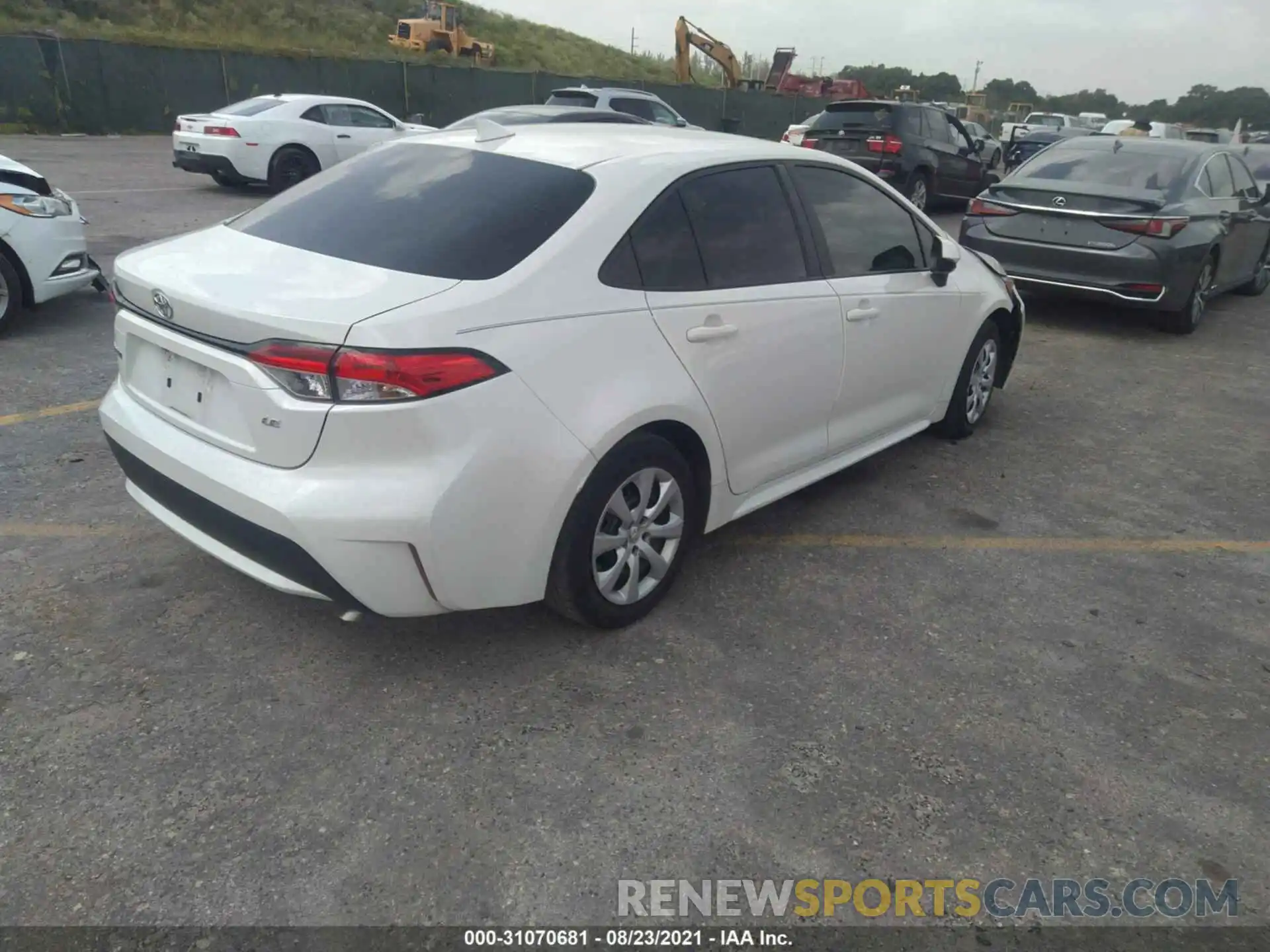 4 Photograph of a damaged car 5YFEPRAEXLP042881 TOYOTA COROLLA 2020